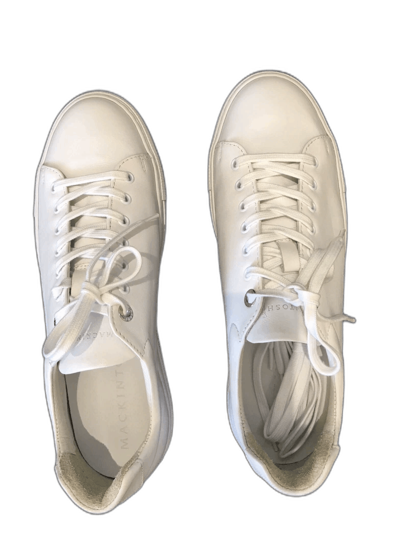 Mackintosh MACKINTOSH white low-top sneakers Size US 8 / EU 41 - 1 Thumbnail
