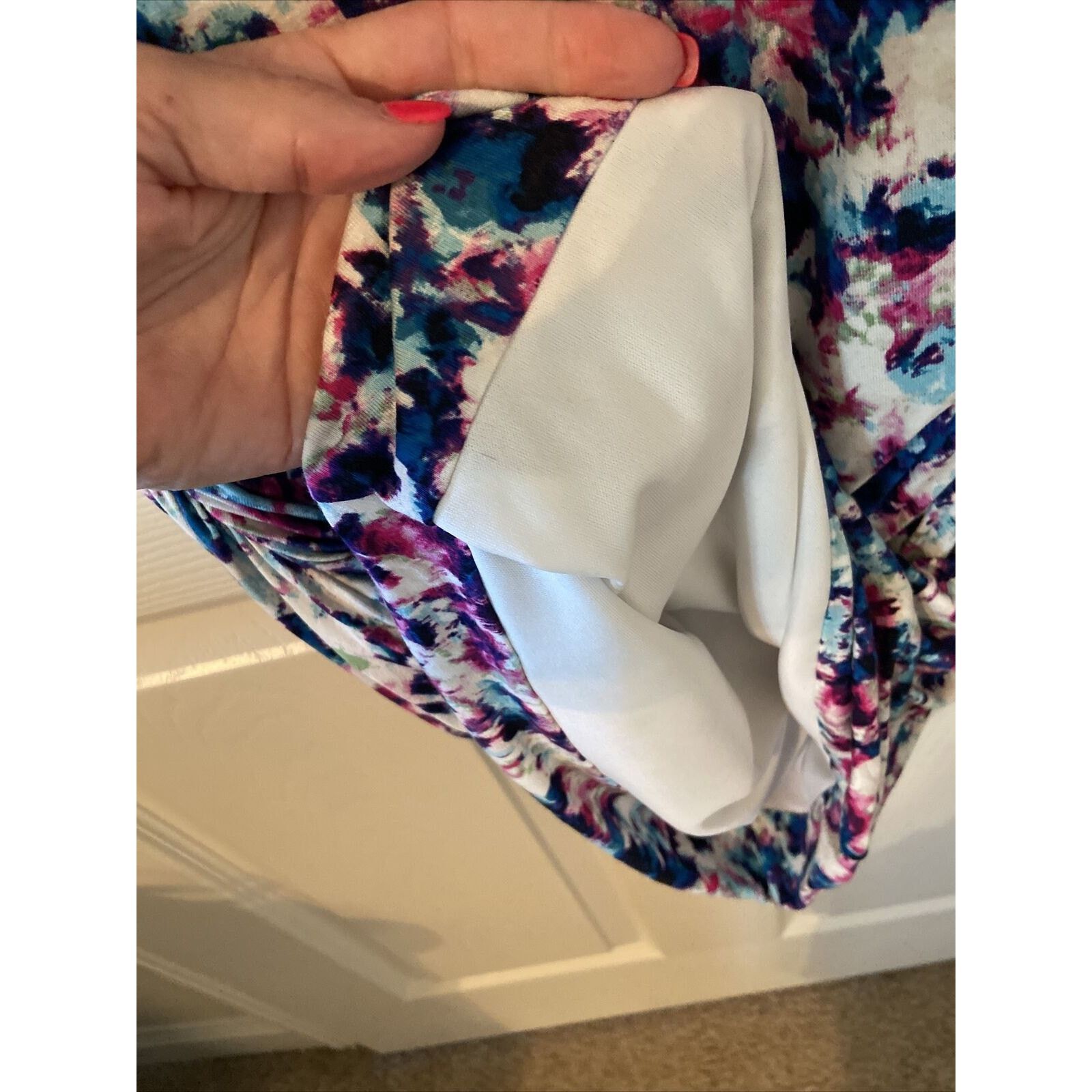 Other Kut From the Kloth Dress Bodycon Stretch Watercolor Print S Size S / US 4 / IT 40 - 5 Thumbnail