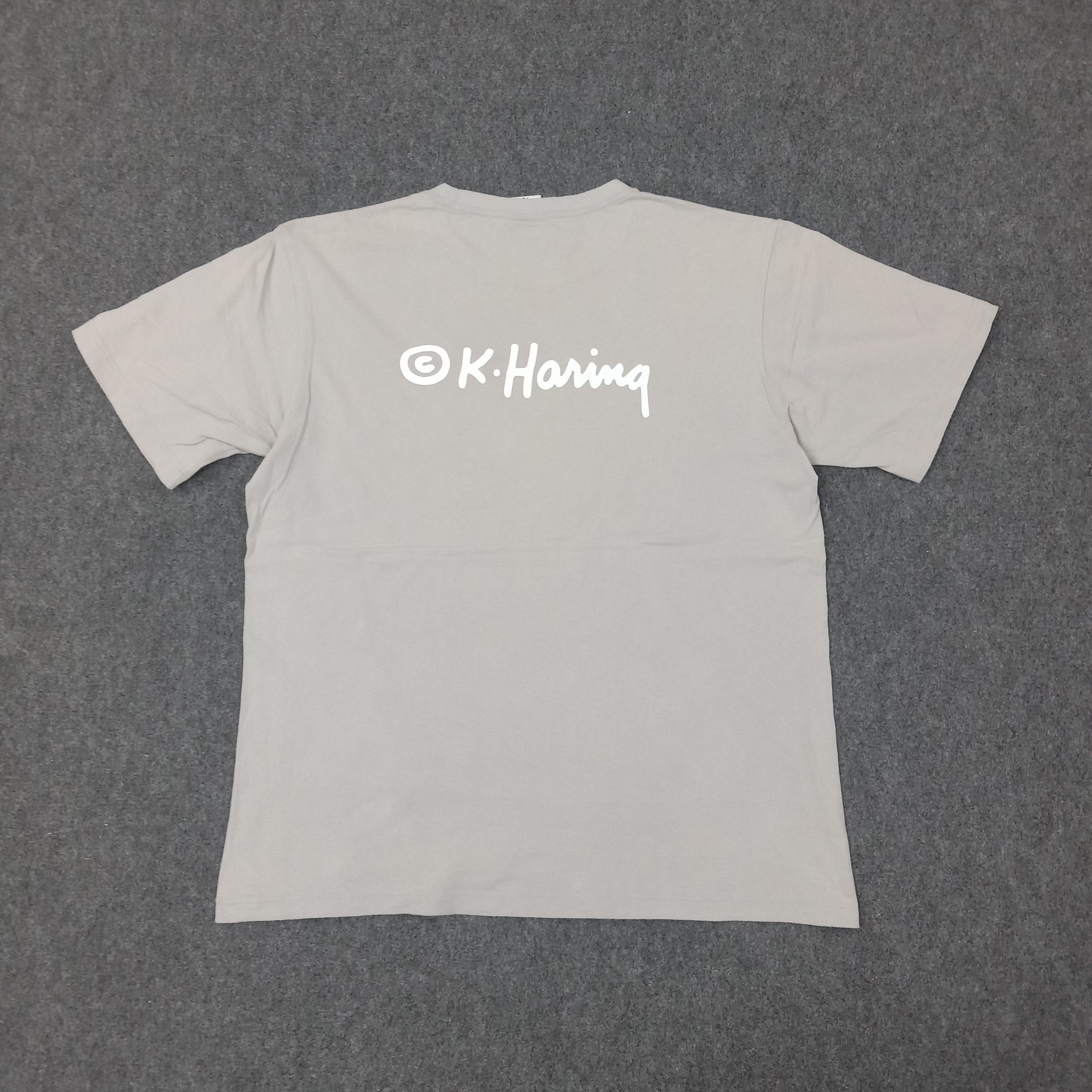 Keith Haring Keith Haring Designer Artwork Tshirt C223N77 Size US L / EU 52-54 / 3 - 4 Thumbnail