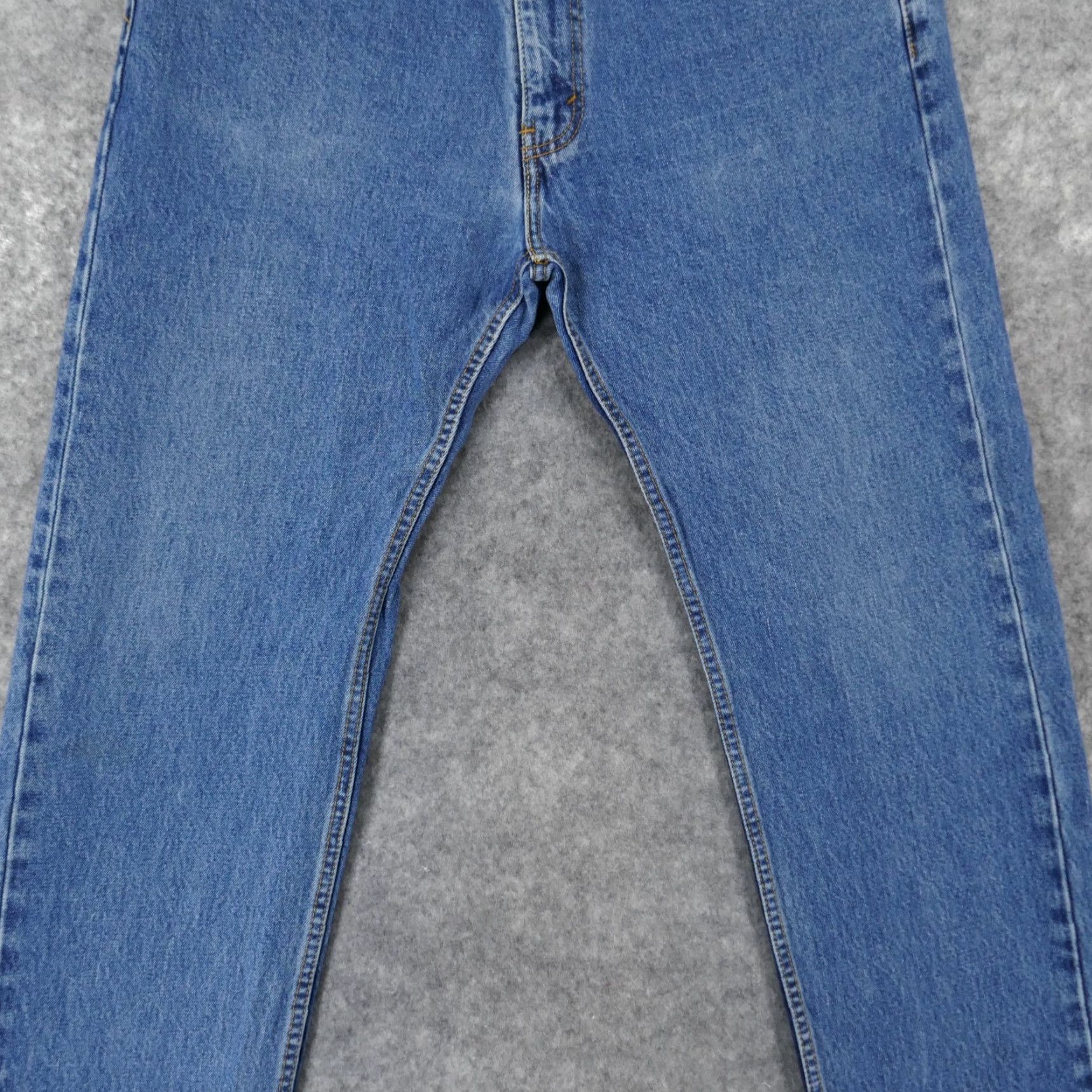 Levi's Levi's 505 Jeans Mens 36x32 Regular Straight Med Wash Size US 36 / EU 52 - 4 Thumbnail