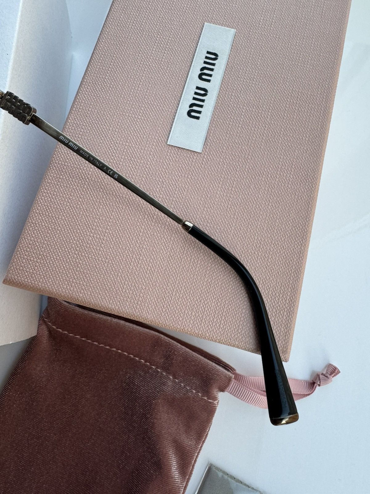 Miu Miu NEW Miu Miu sunglasses MU A54S 26C09Z Size ONE SIZE - 6 Thumbnail