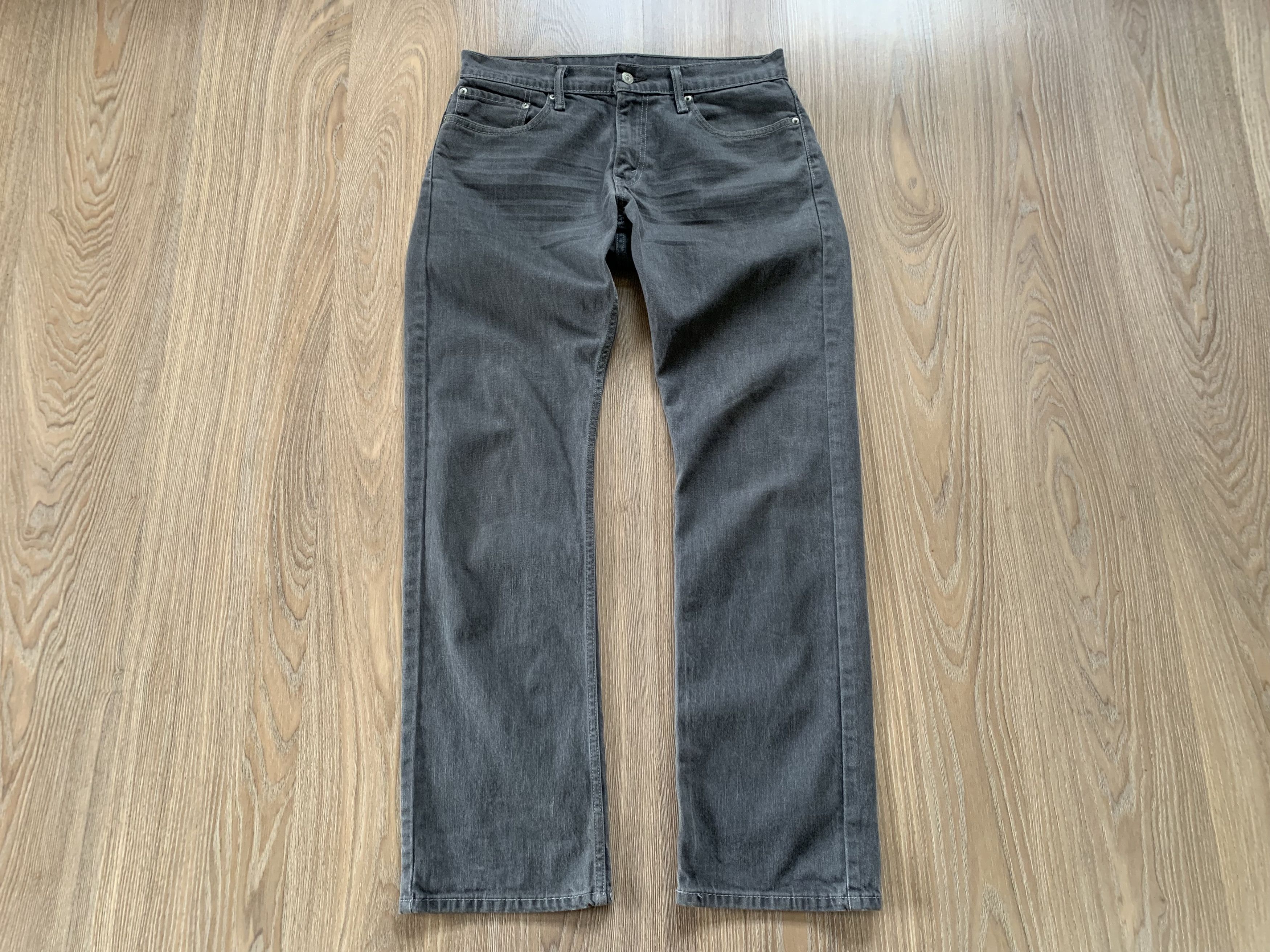 Levi's Levis 514 Grey Vintage Denim Jeans Size US 32 / EU 48 - 2 Thumbnail