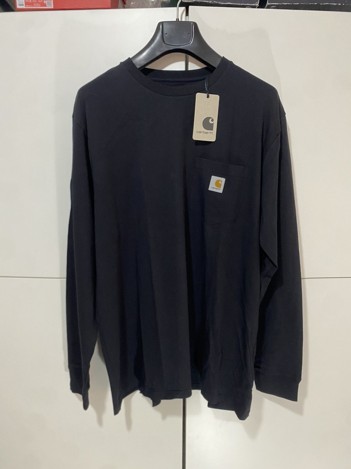 Carhartt Wip Carhartt Wip x Headquarters XXL black t-shirt with new print Size US XXL / EU 58 / 5 - 2 Thumbnail