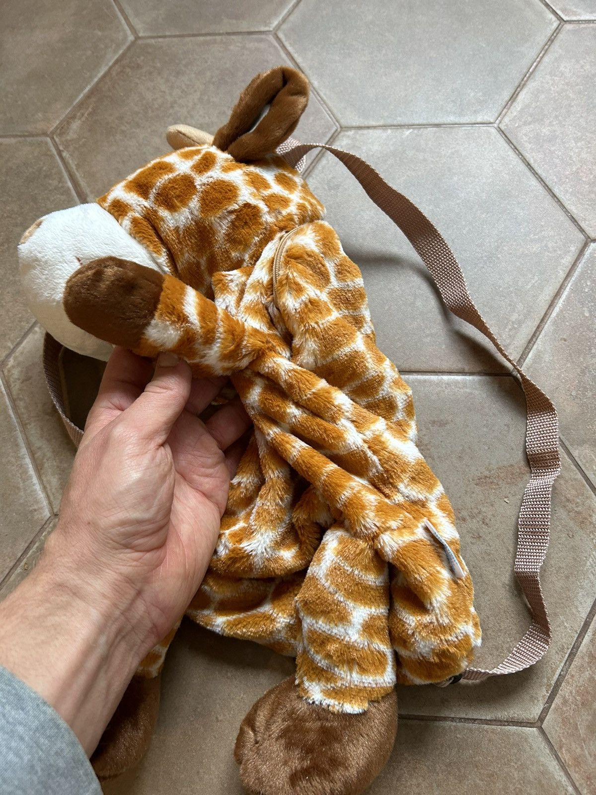 Japanese Brand VINTAGE GIRAFFE ANIMAL BACKPACKS BAG Size ONE SIZE - 5 Thumbnail