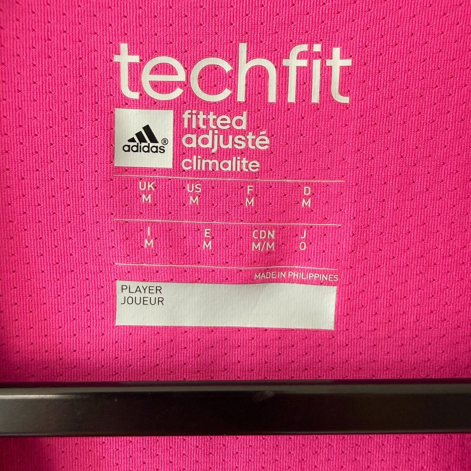 Adidas ADIDAS Techfit Climalite Running Shirt Womens M Pink Size M / US 6-8 / IT 42-44 - 3 Thumbnail