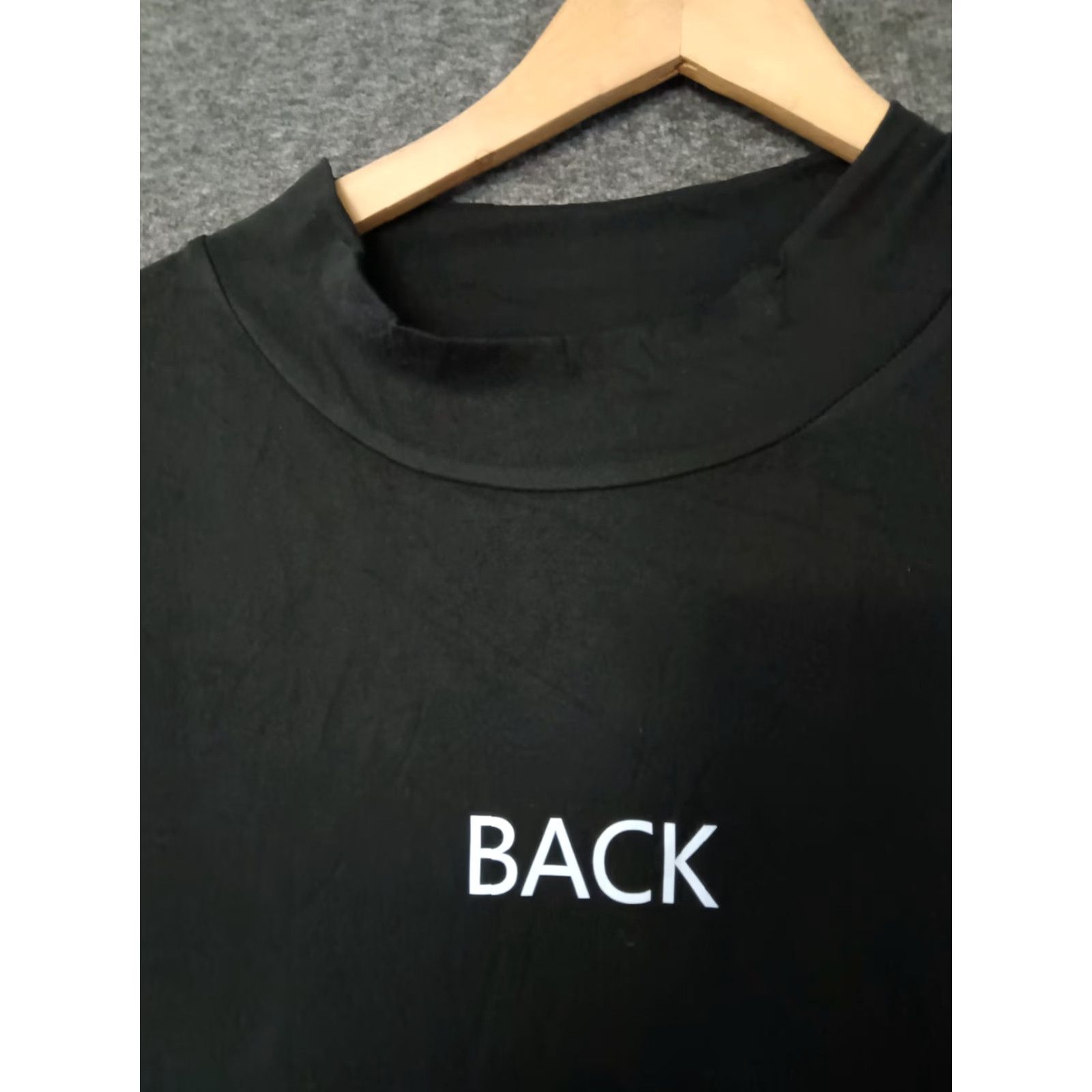 Vintage Unbranded Mens T-Shirt Shirt Adult 3XL Black Graphic Print BACK Crew Neck Long Sleeve All Seasons Mens Size US XXL / EU 58 / 5 - 3 Thumbnail