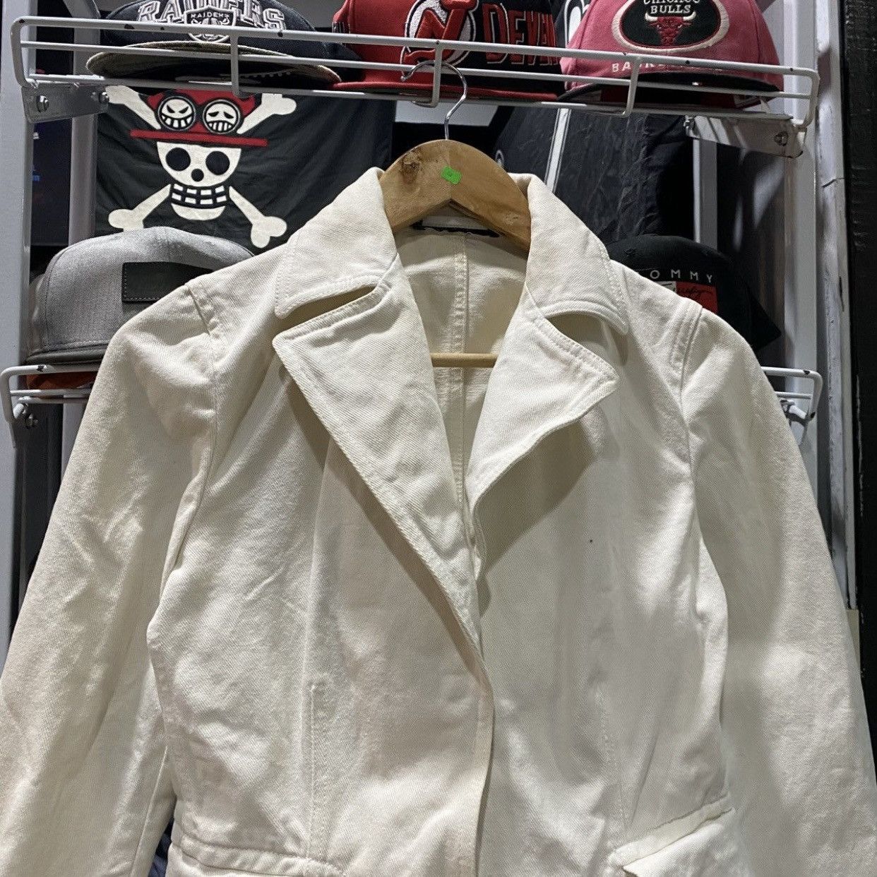 Gucci Archival Gucci White Cotton Denim Cropped Jacket IT 42 (M) Size M / US 6-8 / IT 42-44 - 4 Thumbnail