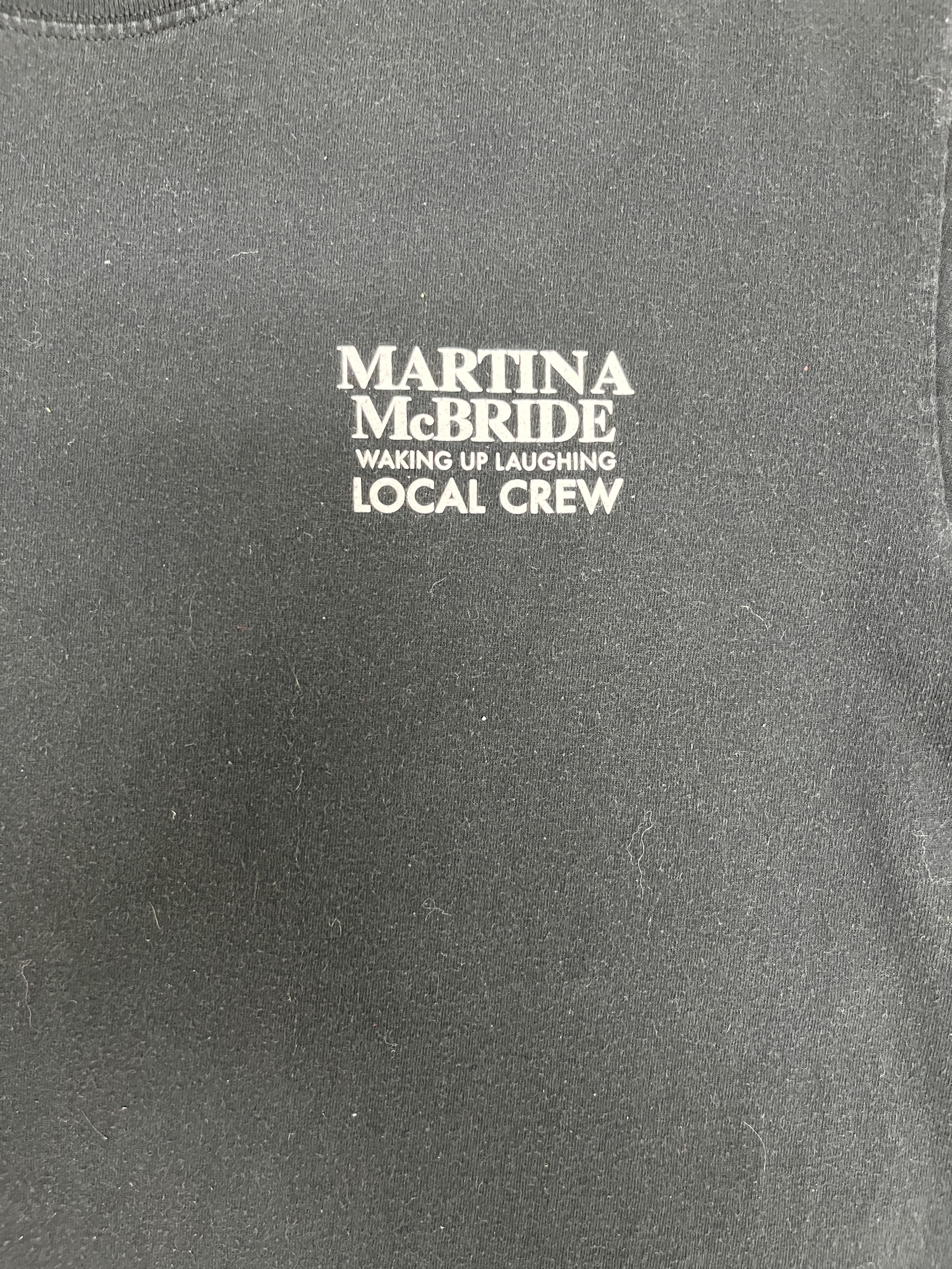 Vintage Martina McBride Waking Up Laughing Local Crew Vintage Tee Size US XL / EU 56 / 4 - 2 Thumbnail