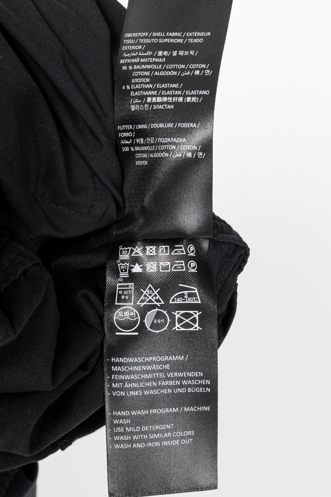 DOROTHEE SCHUMACHER Dorothee Schumacher Poplin Power Black Cotton Flared Pants Size 27" / US 4 / IT 40 - 9 Thumbnail