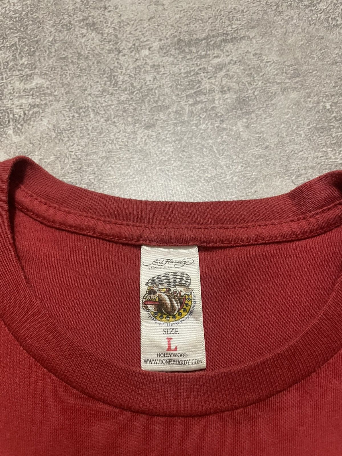 Christian Audigier Vintage Ed Hardy T-shirt Y2K Size US L / EU 52-54 / 3 - 9 Thumbnail