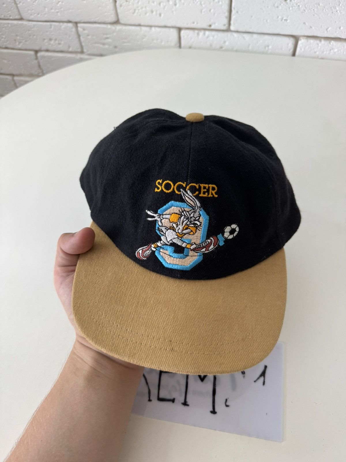 Other Soccer Bugs Bunny 1995 vintage cap hat Size ONE SIZE - 2 Thumbnail