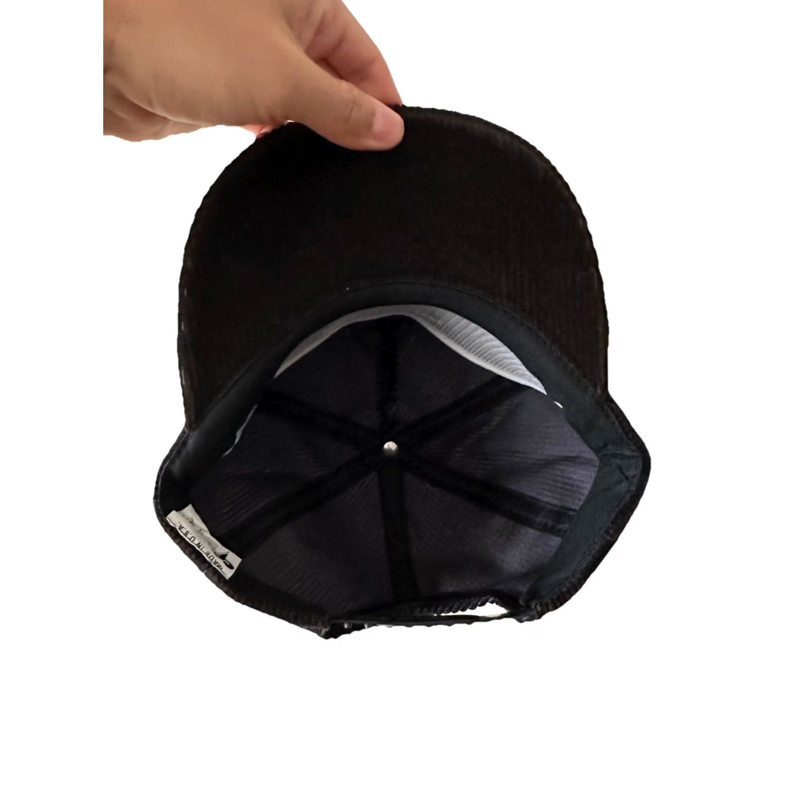 Vintage VINTAGE 80s Case International Harvester Trucker Hat Corduroy Snapback Cap Baseball Cap Adjustable Unisex Adults Black NWOT Size ONE SIZE - 5 Thumbnail
