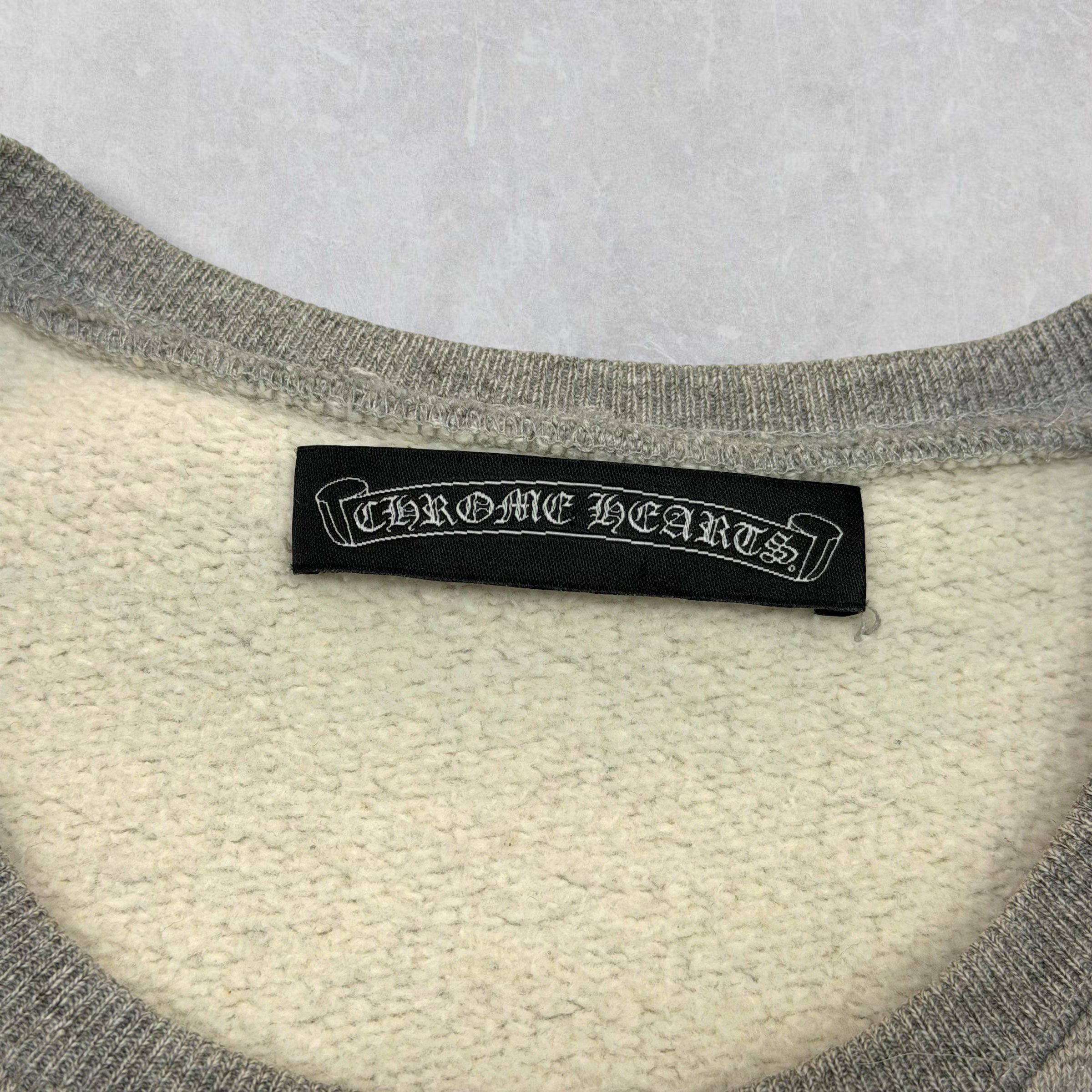 Chrome Hearts Chrome Hearts Cross Patch Short Sleeved Sweatshirt M Size US M / EU 48-50 / 2 - 5 Thumbnail