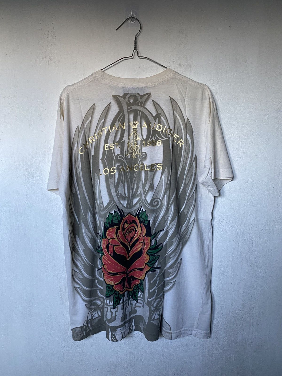Christian Audigier × Ed Hardy × If Six Was Nine Christian Audigier Tshirt Size US M / EU 48-50 / 2 - 2 Thumbnail