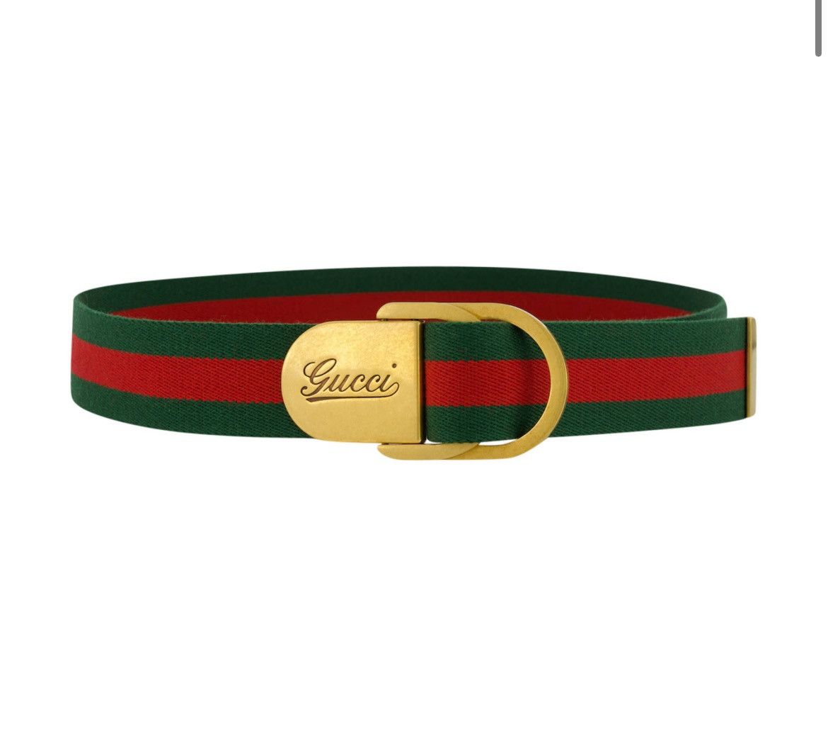 Gucci Gucci | Men's Belt with Gucci Script Buckle Size 38 - 1 Thumbnail