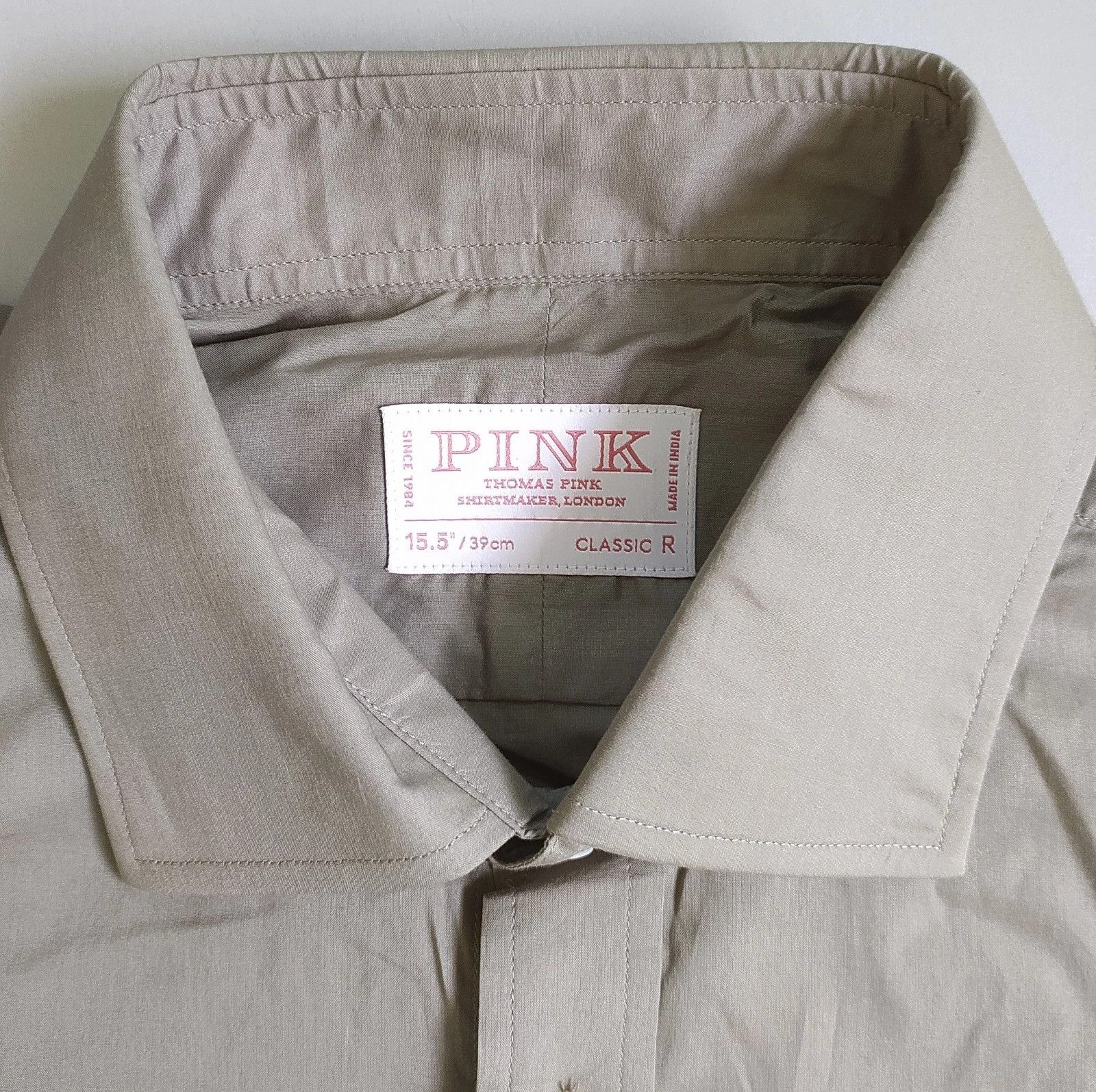 Thomas Pink Thomas Pink Classic Fit Mussoletta Formal Shirt T 0025 Size US S / EU 44-46 / 1 - 3 Thumbnail