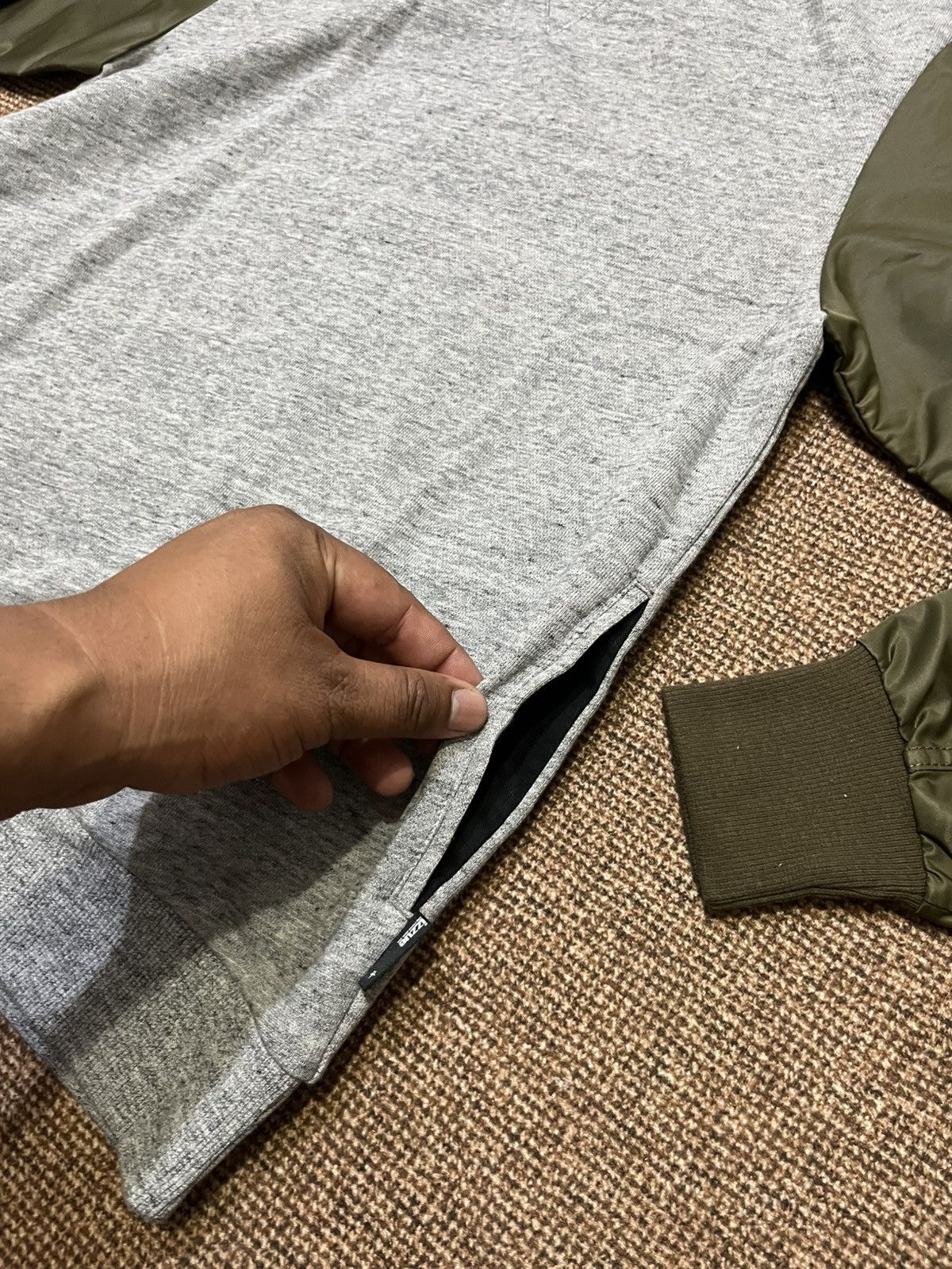 izzue Izzue hybrid nylon sleeve cargo pocket Size US M / EU 48-50 / 2 - 7 Thumbnail