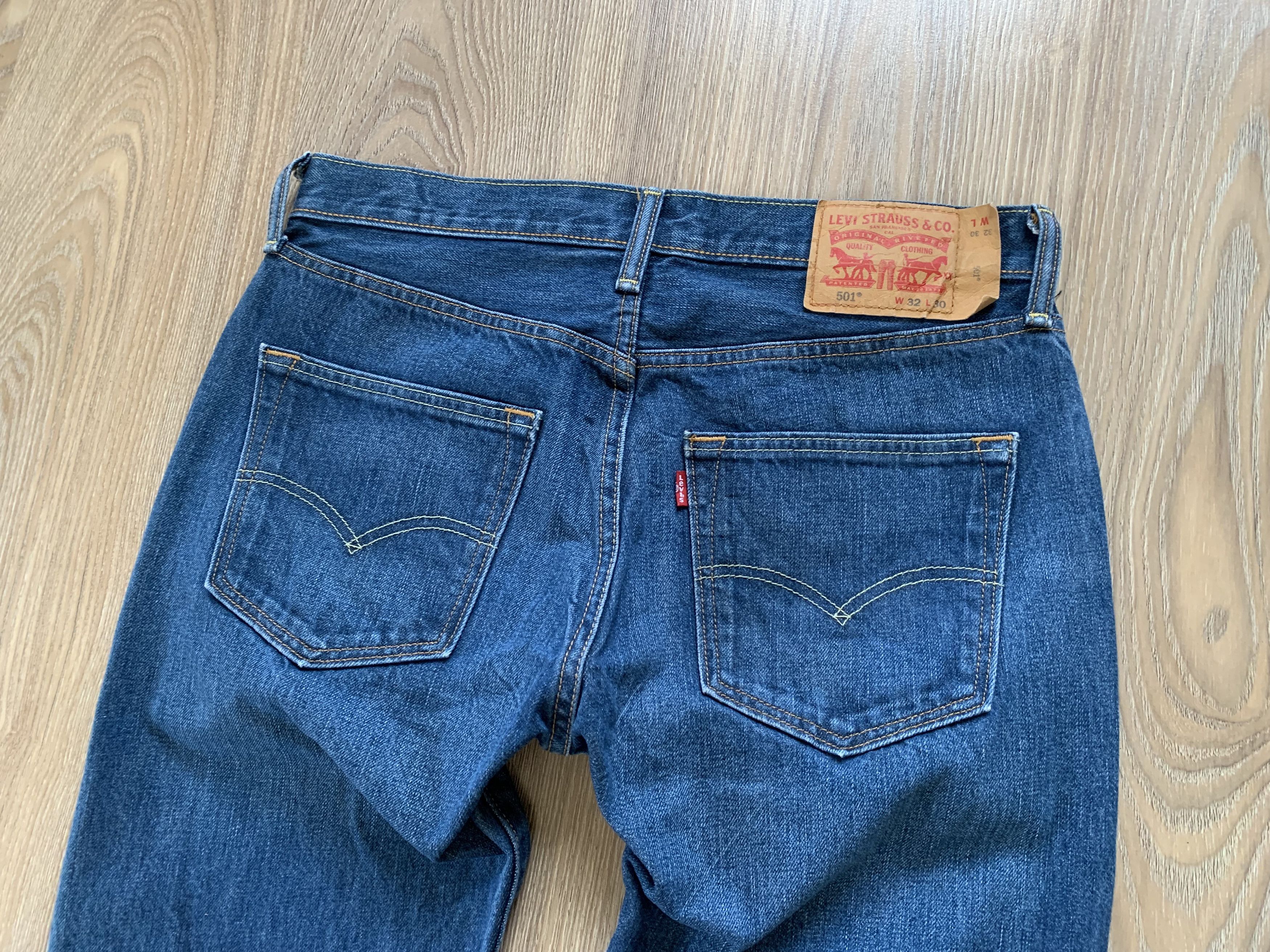 Levi's Levi's 501 Distressed Blue Jeans Size US 32 / EU 48 - 6 Thumbnail