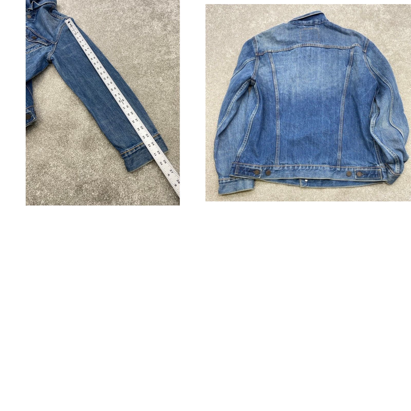 Levi's Levi's 72333 Mens 2XL Blue Denim 100% Cotton Trucker Jacket 4883 Size US XXL / EU 58 / 5 - 8 Thumbnail