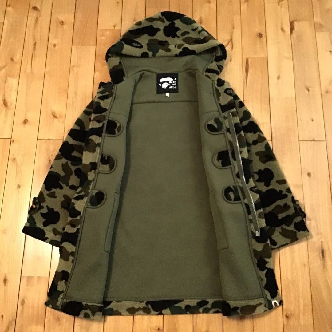 Bape × Nigo 🔥Vintage🔥 BAPE camo Boa duffle coat a bathing ape NIGO Size US S / EU 44-46 / 1 - 5 Thumbnail