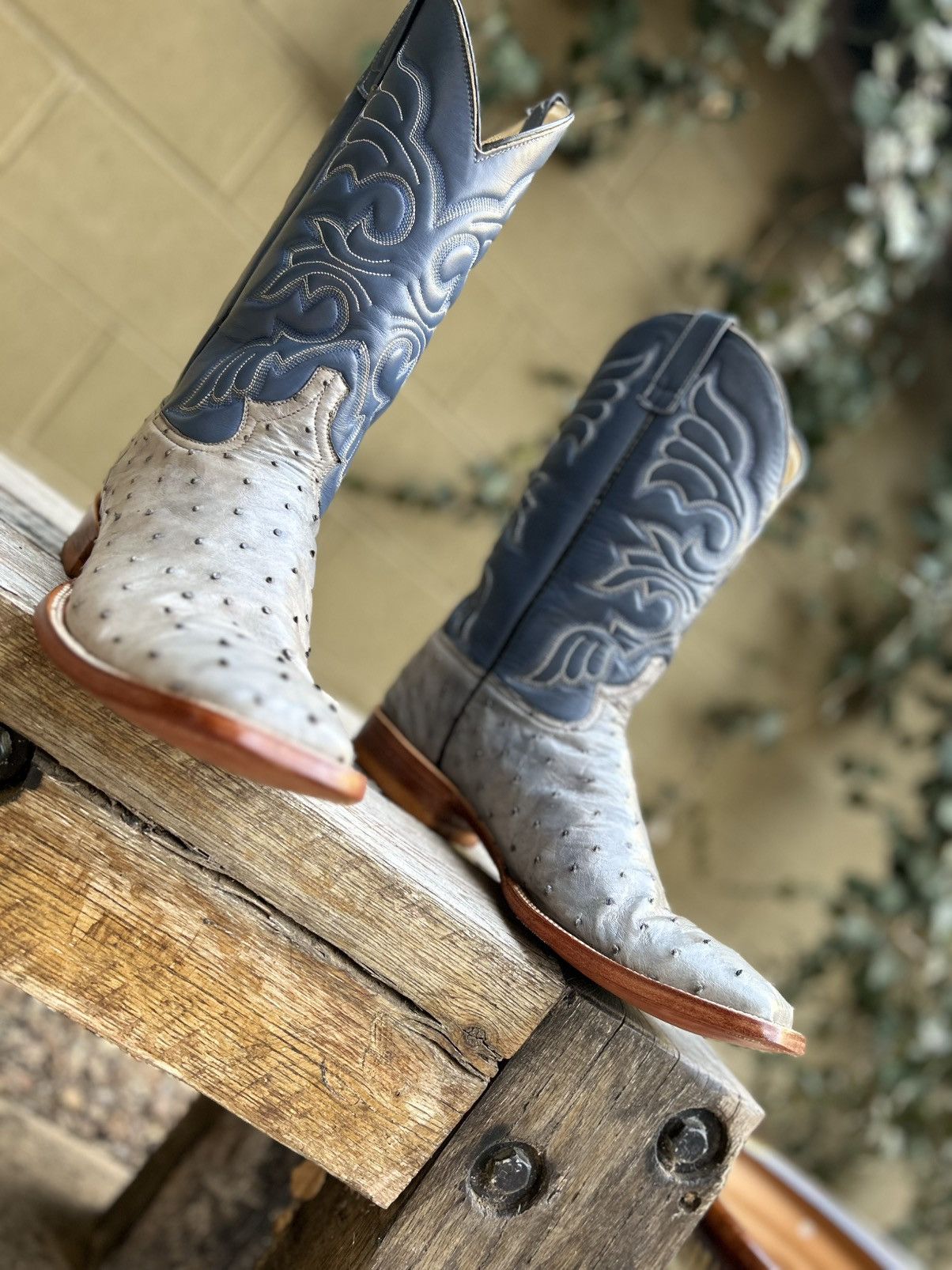 Other Custom Handmade Genuine Full Quill Ostrich Cowboy Boots 10D Size US 10 / EU 43 - 11 Thumbnail
