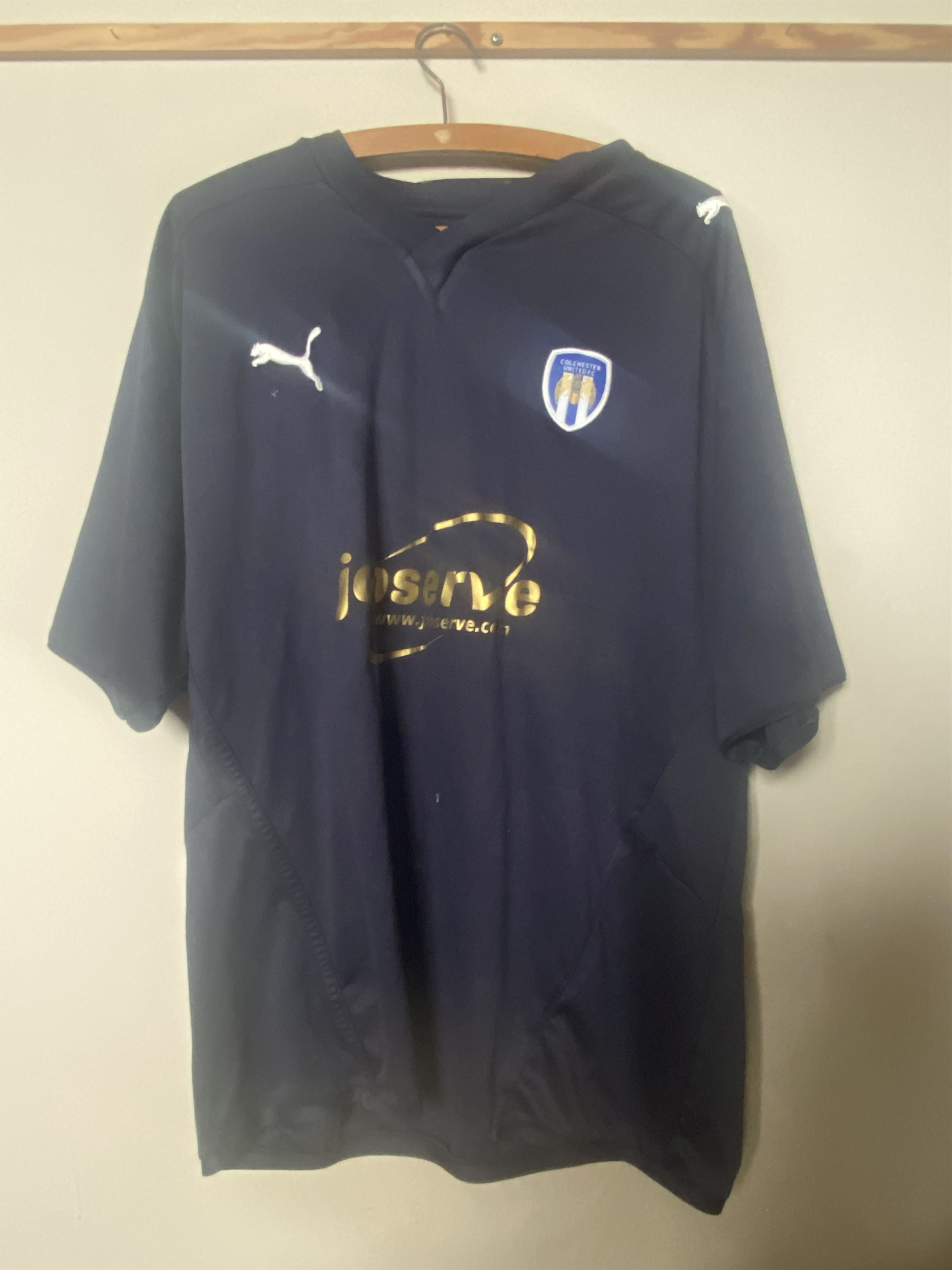 Puma COLCHESTER UNITED F.C. 2009 - 2010 - Puma - XL/2XL - UNIQUE Size US XXL / EU 58 / 5 - 1 Thumbnail