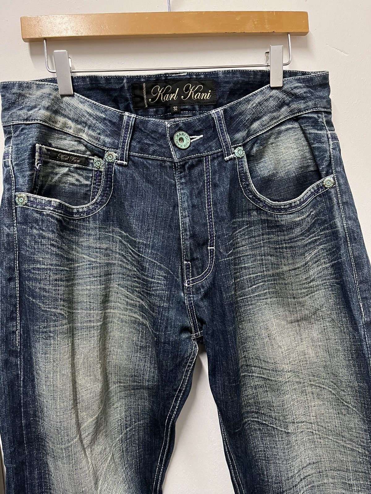Designer × Karl Kani Karl kani jeans Size US 33 - 1 Thumbnail