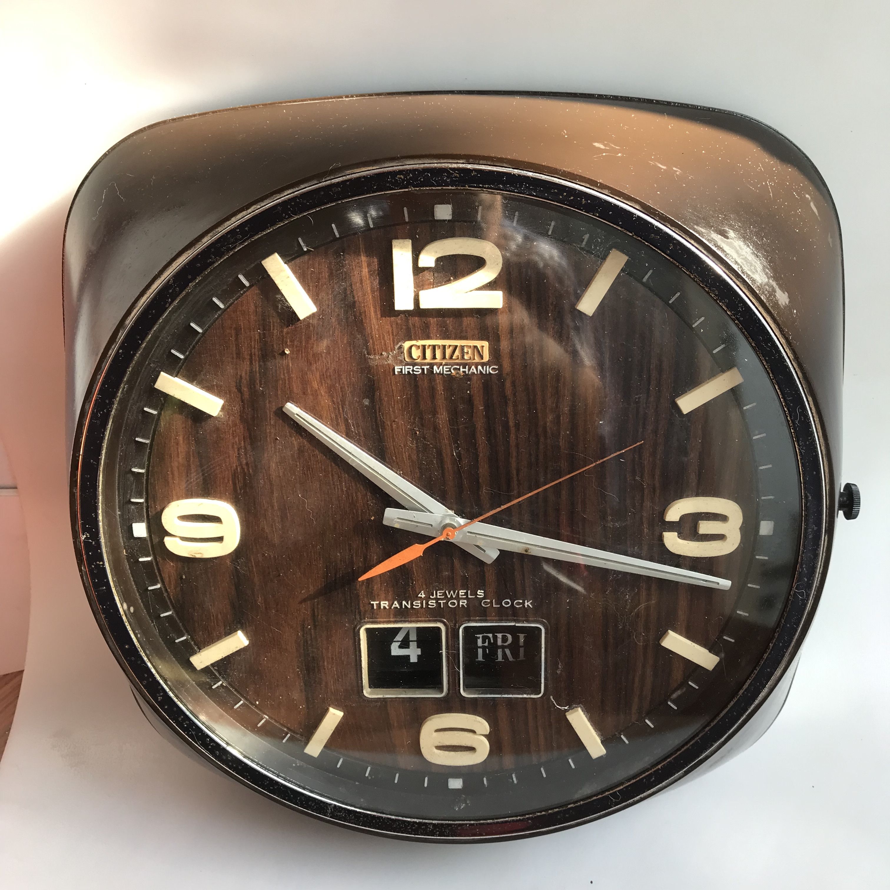 Citizen Citizen first mechanic 4 jewels wall clock transistor clock Size ONE SIZE - 10 Thumbnail