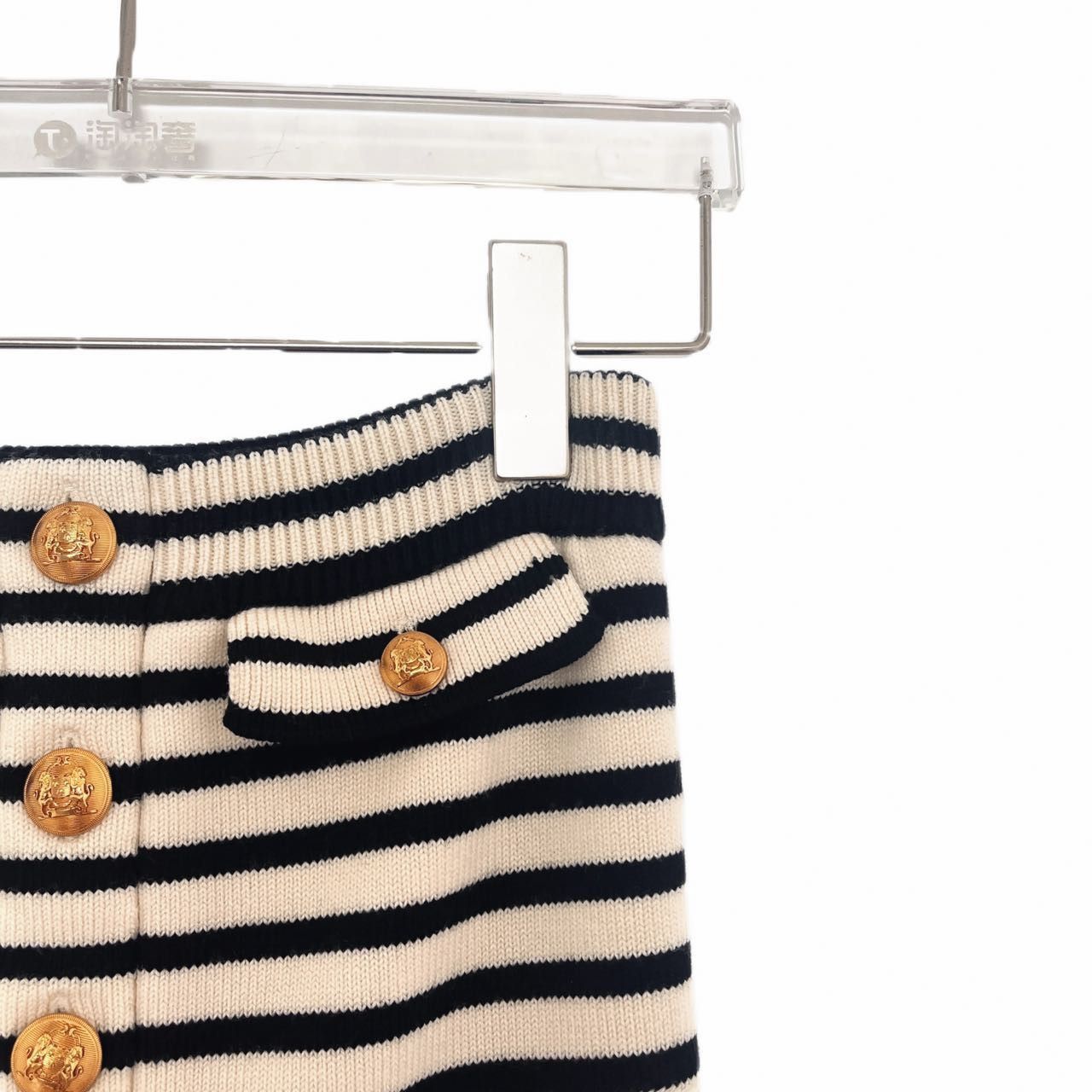 Celine Celine Striped Patch Pocket Sleeveless Dress K26WX Size S / US 4 / IT 40 - 3 Thumbnail