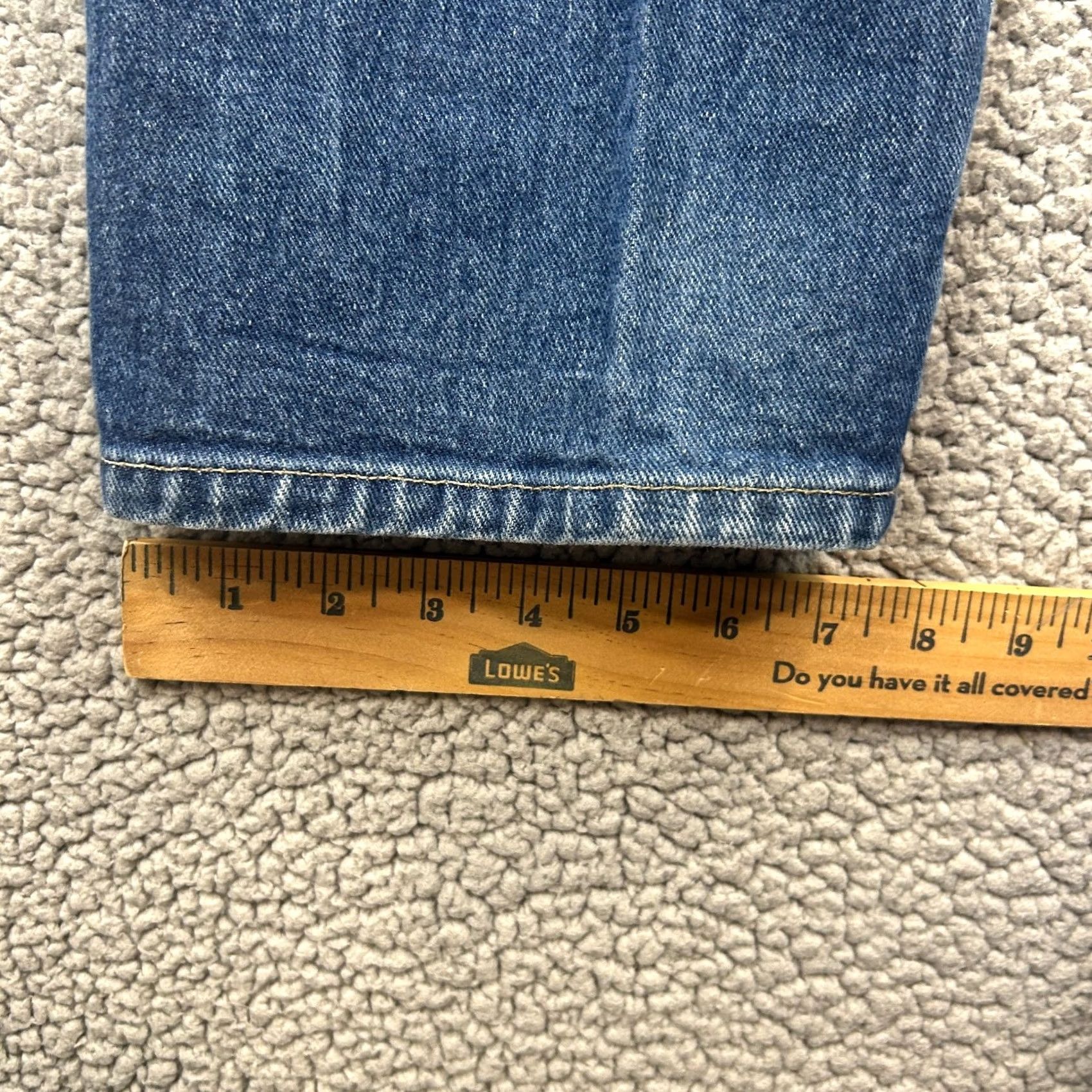 Vintage Schaefer Outfitter Jeans 32 X 38 USA Style 1800 Blue Denim 5-Pocket Straight Regular Size US 32 / EU 48 - 7 Thumbnail