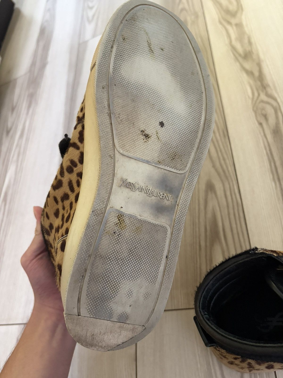Yves Saint Laurent Saint Laurent ss2012 leopard sneakers Size US 9.5 / EU 42-43 - 6 Thumbnail