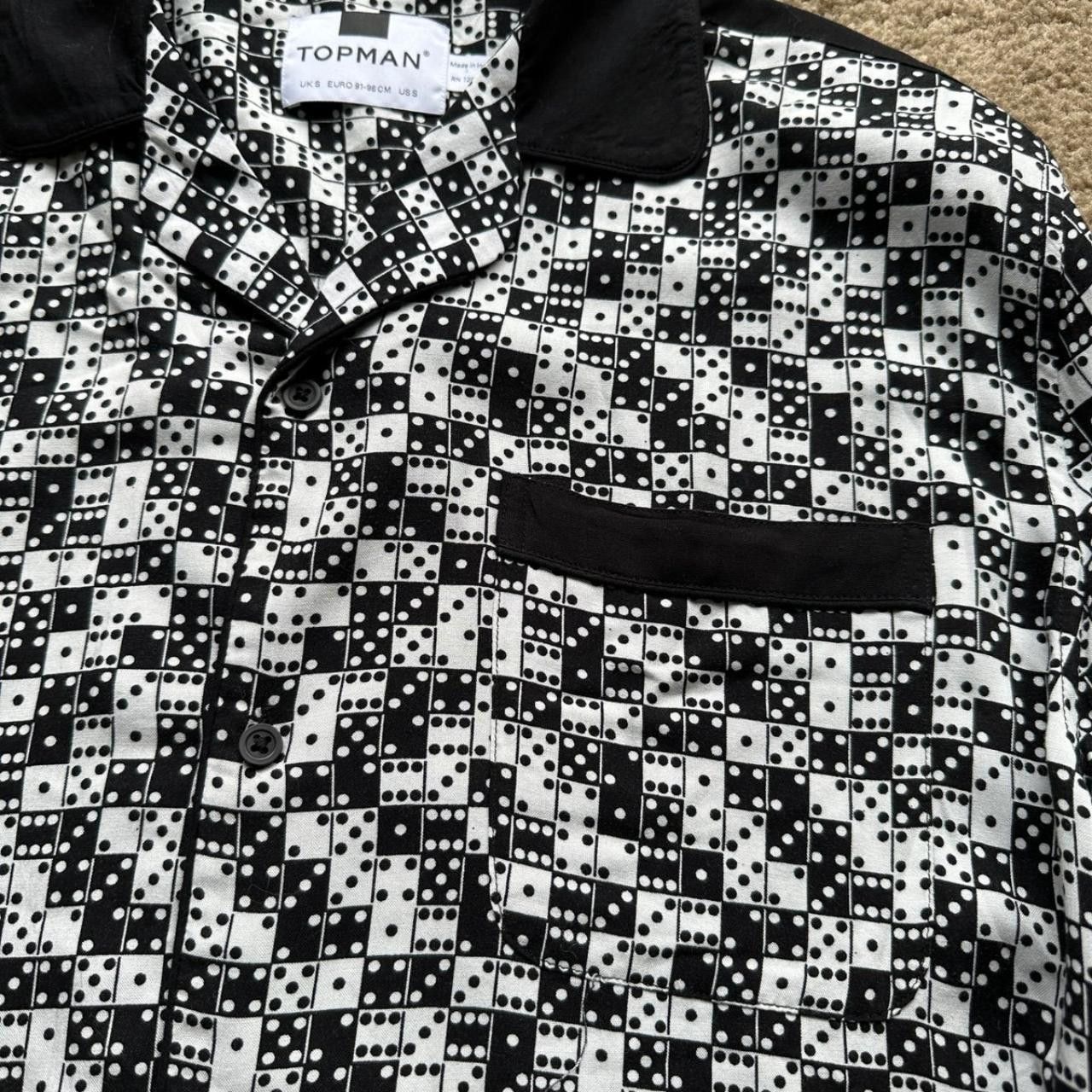 Topman Dominoes Button Down Shirt Topman Size US S / EU 44-46 / 1 - 3 Thumbnail