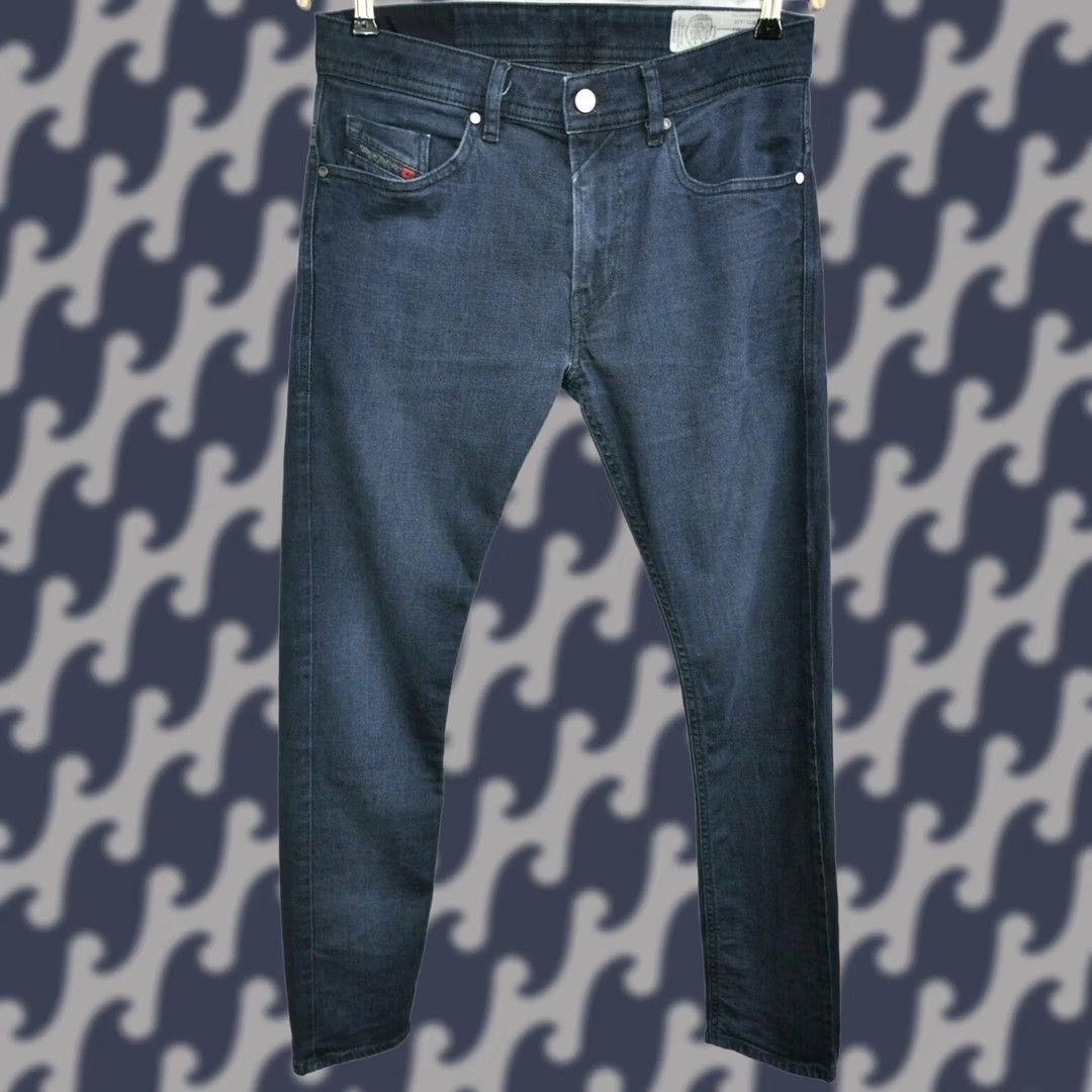 Diesel DIESEL THOMMER SLIM-SKINNY JEANS Wool? No, Denim 085AQ_STRETCH W31 L32 Blue Men Slim 5-Pocket Denim Stretch Jeans Skinny Fit Mens Size US 31 - 1 Thumbnail