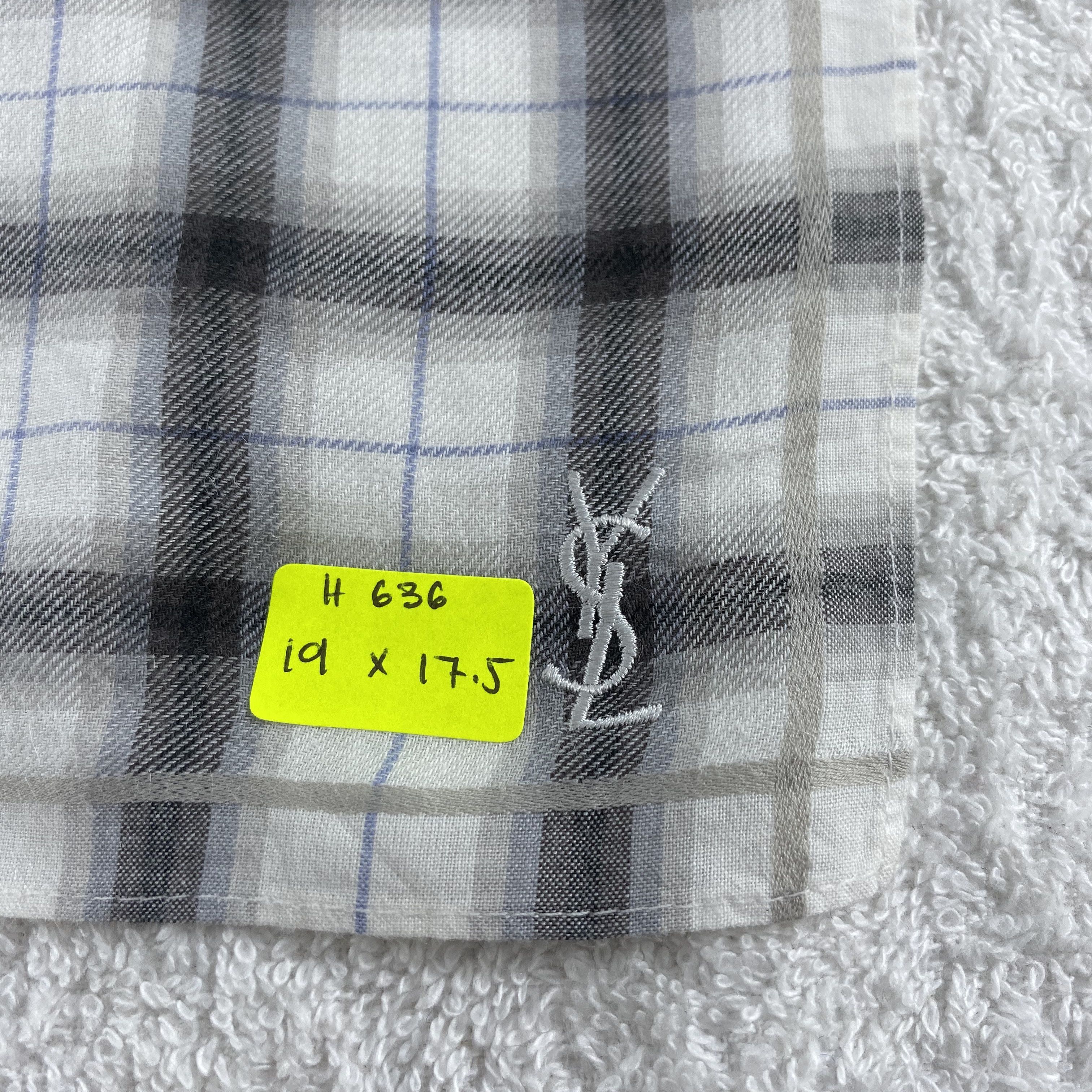 Vintage × Yves Saint Laurent Yves Saint Laurent Handkerchief / Neckerchief / Bandana Size ONE SIZE - 5 Thumbnail