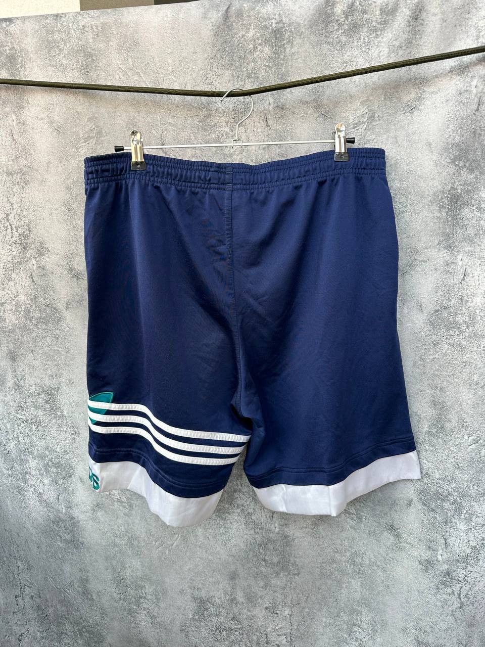 Adidas × Vintage Adidas Vintage Retro Trefoil Shorts 90s 3-Stripes Size US 40 / EU 56 - 3 Thumbnail