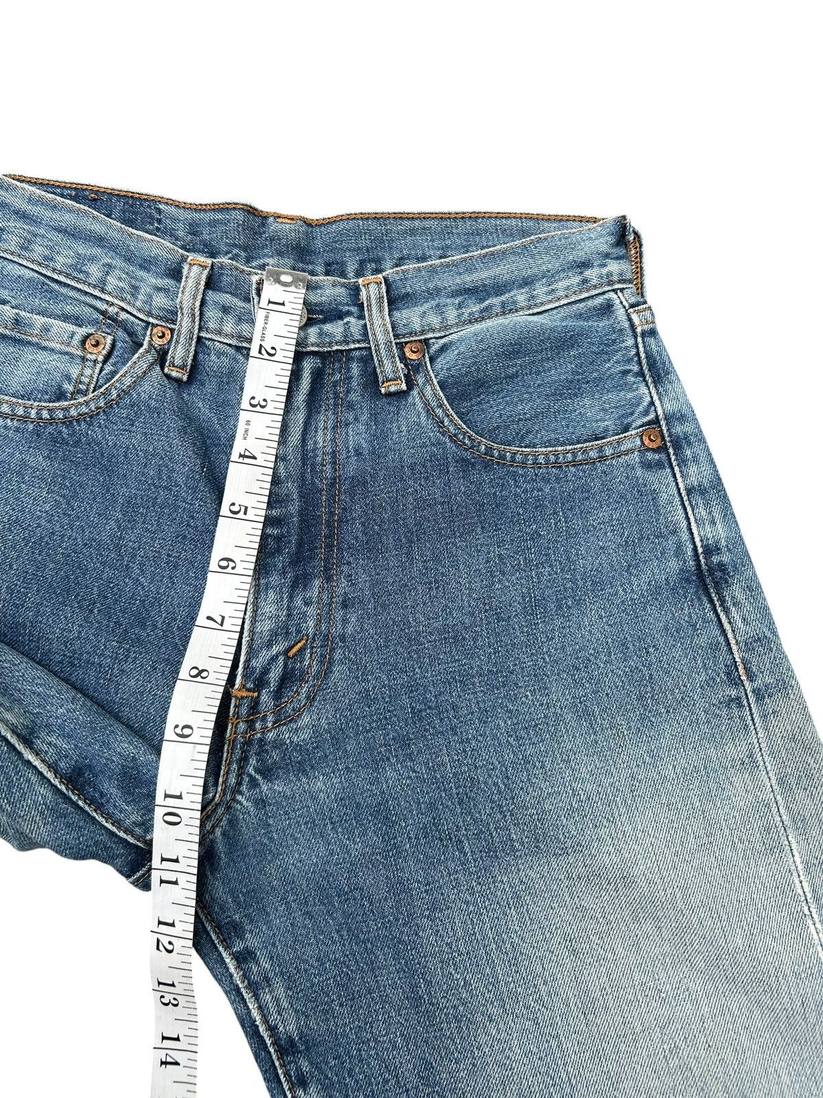 Kapital Vintage Levis Big E Selvedge Distressed Denim Jeans Size US 28 / EU 44 - 15 Thumbnail