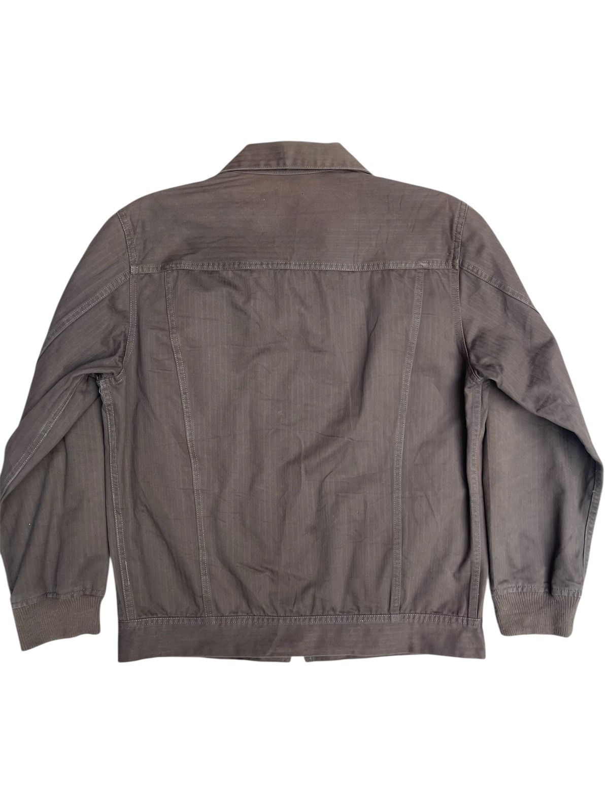 SHIPS SHIPS Japan Brown Jacket - Herringbone Twill Utility Pocket Size US M / EU 48-50 / 2 - 2 Thumbnail