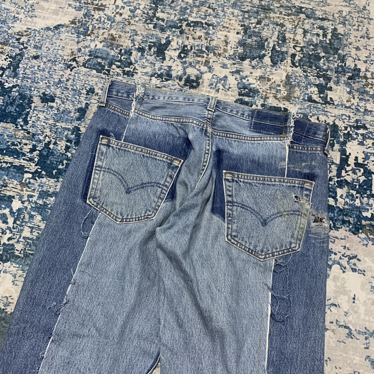 Designer × Japanese Brand Rare ! 2nd Existence Denim Reworks Size US 34 / EU 50 - 4 Thumbnail