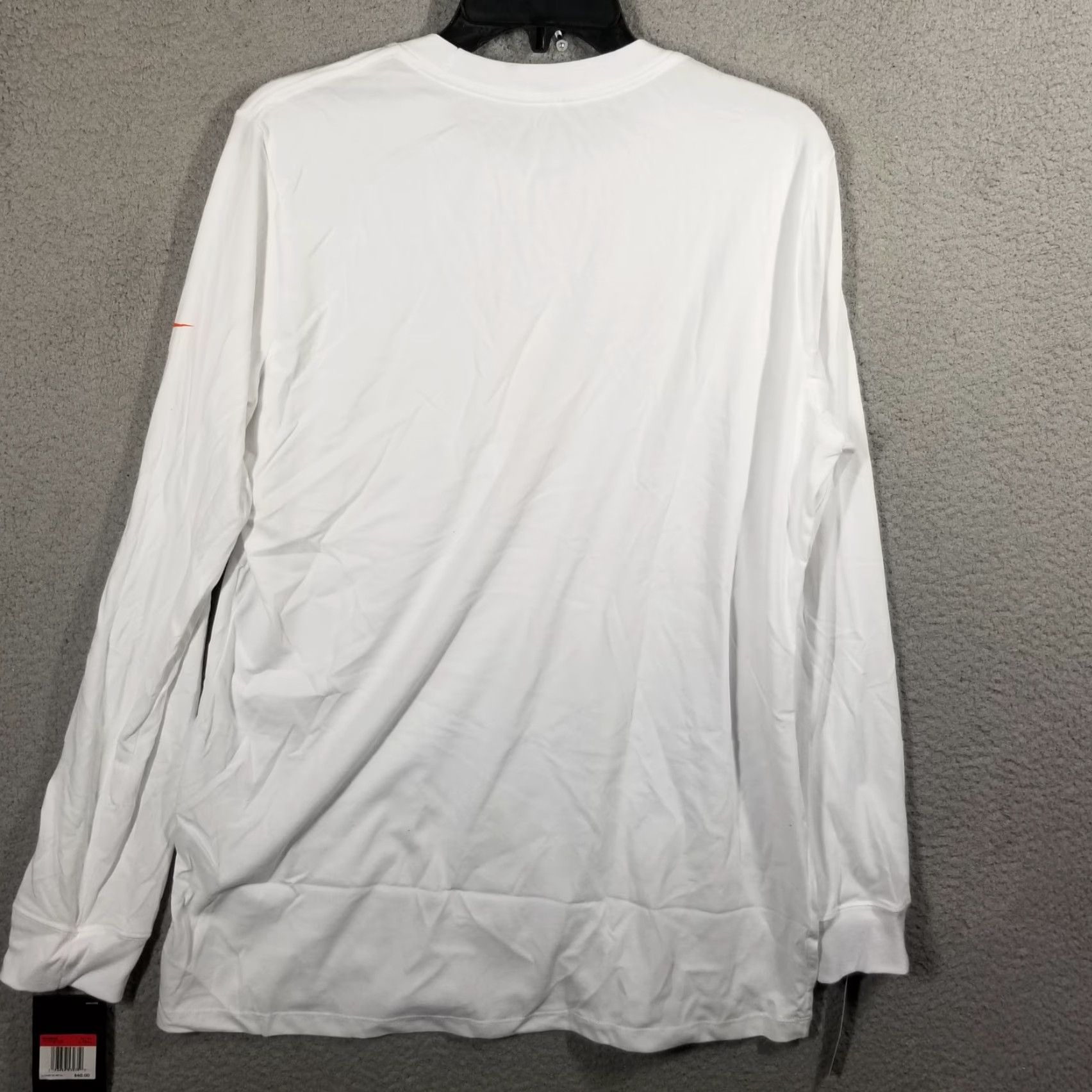 Nike Nike Women’s WNBA Logo T-Shirt Long Sleeve Tall Large White Sports Shirt Size L / US 10 / IT 46 - 2 Thumbnail