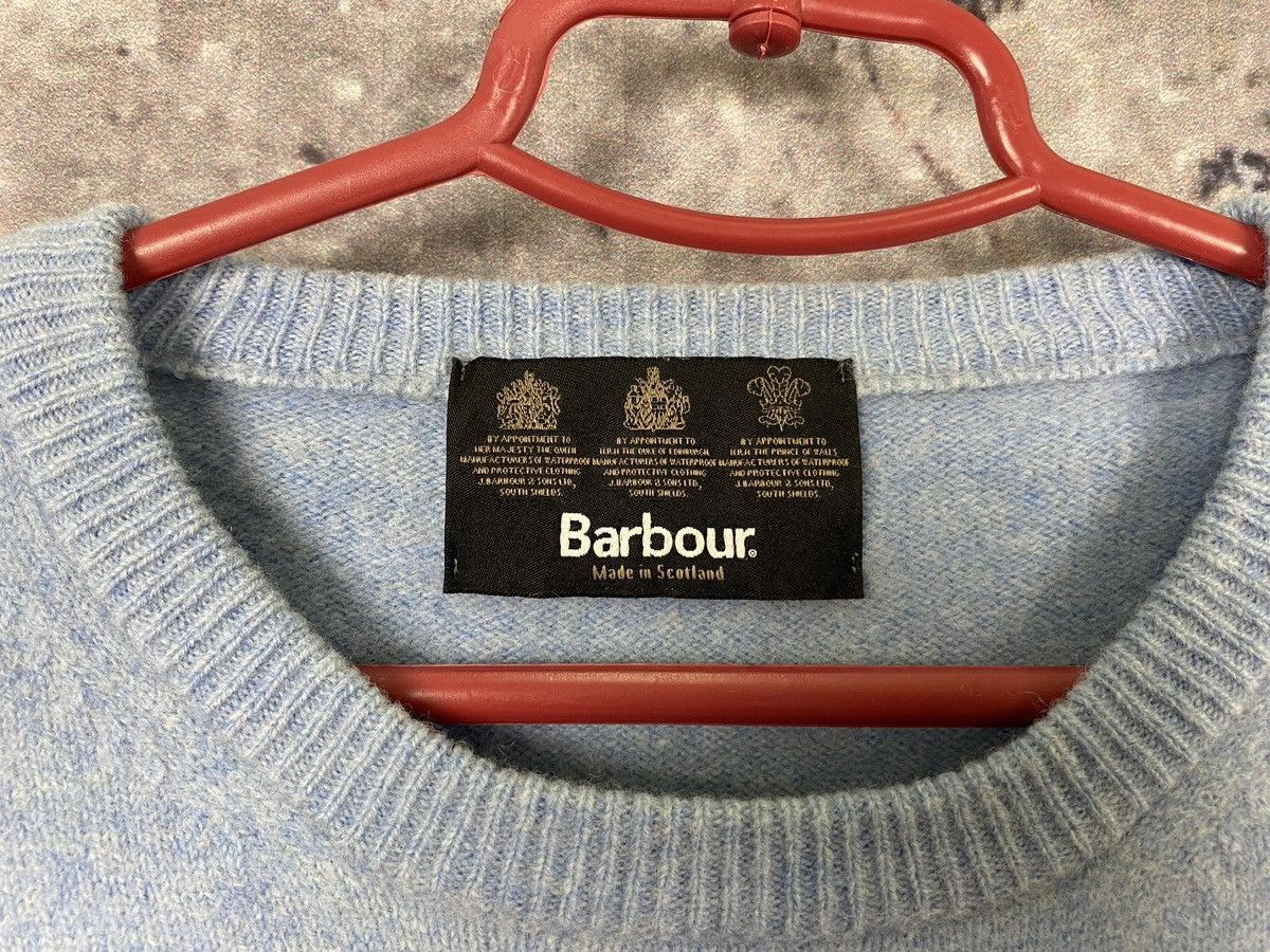Barbour × Vintage Women’s Barbour Sweated Jumper Wool Size M Medium Size M / US 6-8 / IT 42-44 - 5 Thumbnail