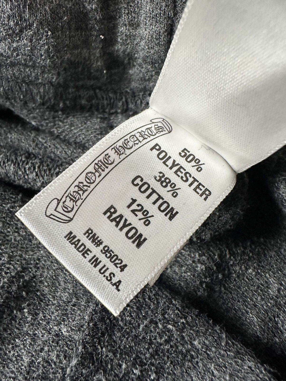 Chrome Hearts Chrome Hearts - Triple Sword / Script Logo - Heather Gray Size US 27 - 14 Thumbnail