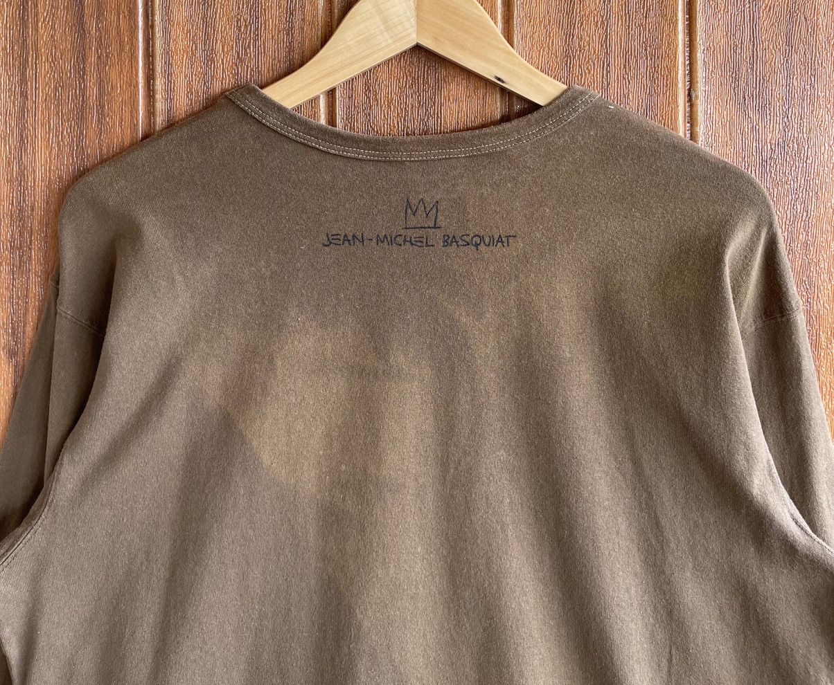 Jean-Michel Basquiat Sun Faded🔥Jean Michel Basquiat🔥Aaron Long Sleeve Tshirt Size US L / EU 52-54 / 3 - 6 Thumbnail
