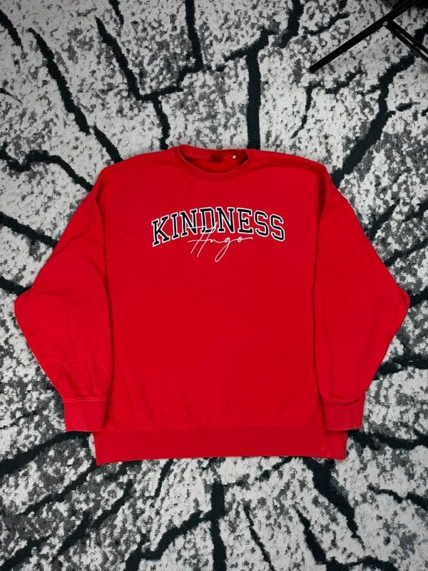 Hugo Boss Hugo Boss Kindness crewneck sweatshirt red logo M Size US M / EU 48-50 / 2 - 1 Thumbnail