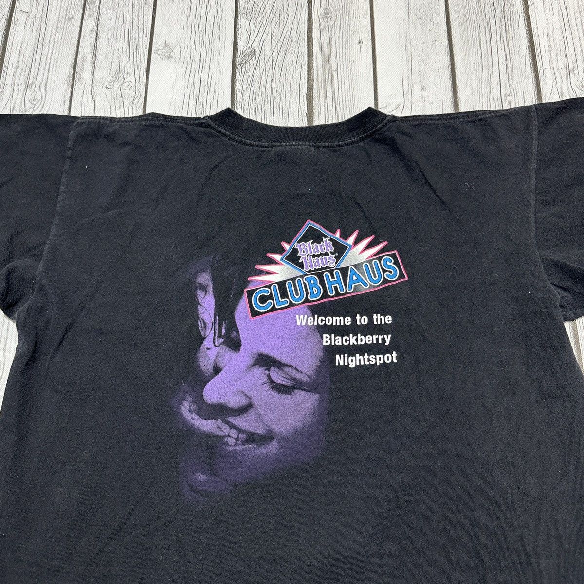 Vintage Vintage Black Haus tee Size US L / EU 52-54 / 3 - 3 Thumbnail