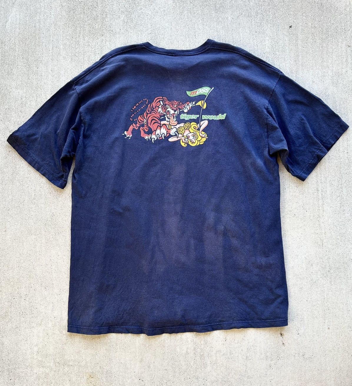 Mossimo × Tiger Woods × Vintage Vintage Tiger Woods T Shirt Mossimo 90s Xl Graphic Golf Size US XL / EU 56 / 4 - 1 Thumbnail