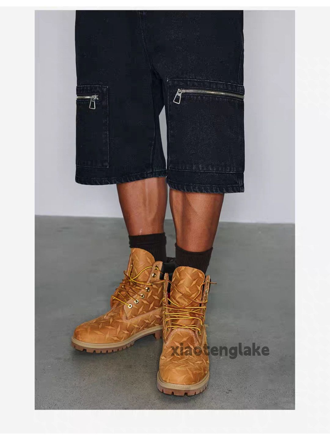 Jean × Vintage Utility skate hiphop outdoor denim carpenter shorts Size US 34 / EU 50 - 3 Thumbnail