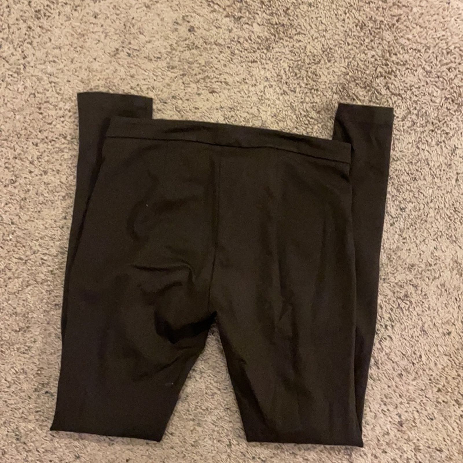Vince Vince black high rise stretch pants ankle zip 6 Size 27" / US 4 / IT 40 - 4 Thumbnail