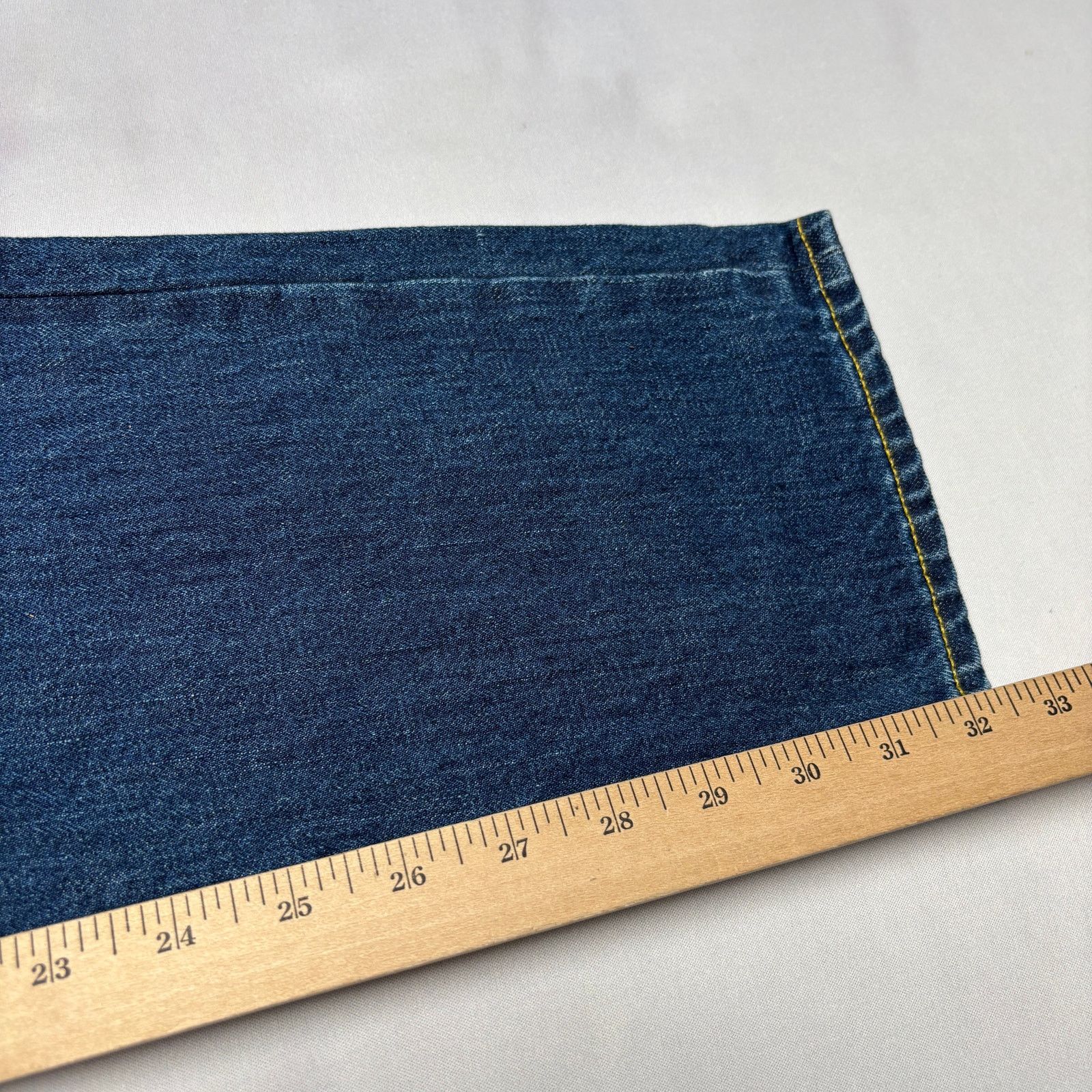 Sid Mashburn $325 Sid Mashburn Japanese Selvedge Deep Indigo Jeans 33x32 Size US 35 - 9 Thumbnail