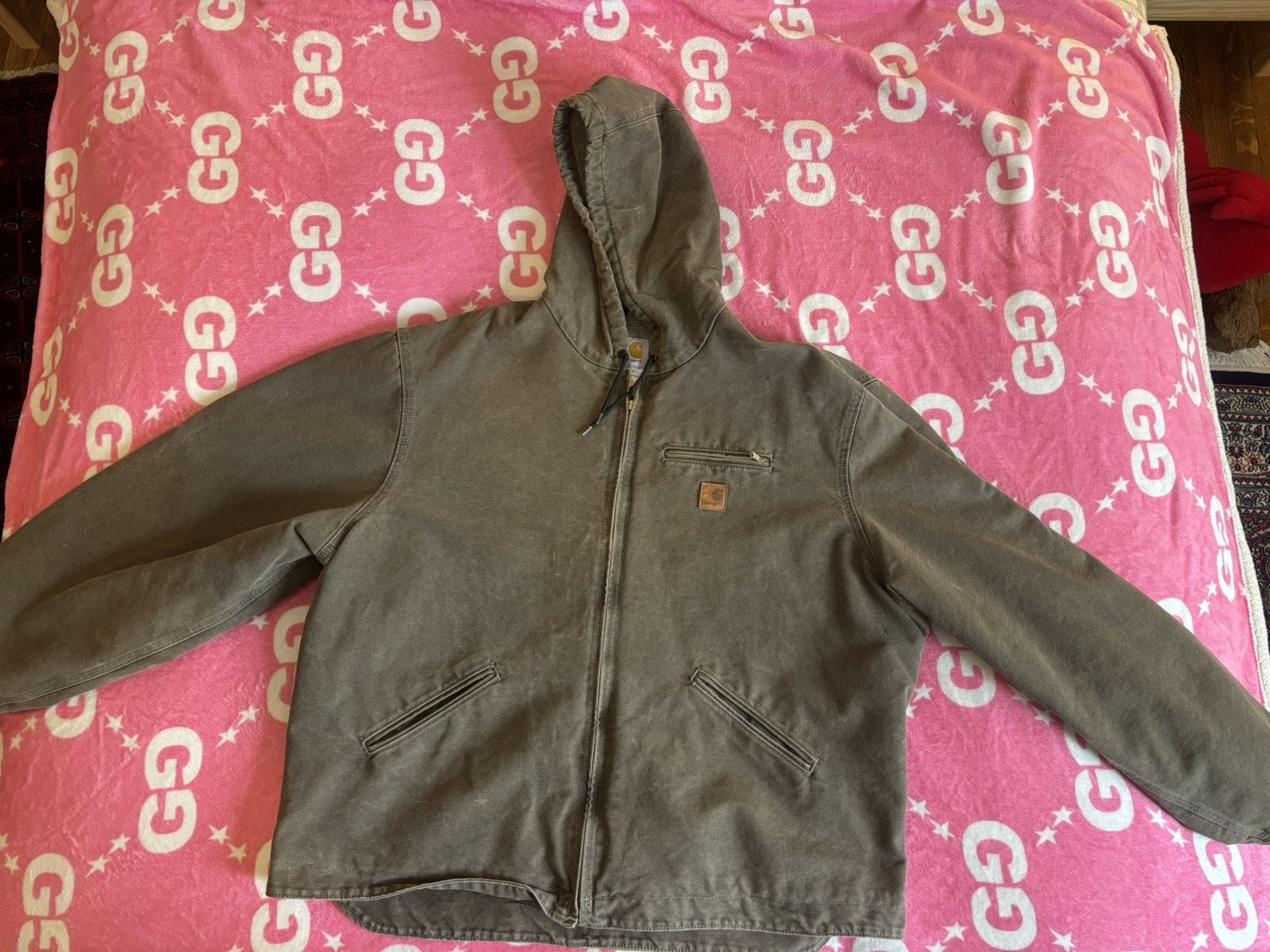 Carhartt Carhartt Zip Hoodie Size US XL / EU 56 / 4 - 1 Thumbnail