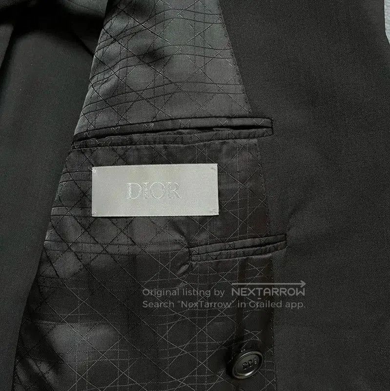 Other Dior Black Wool Men's Outerwear Jacket . Size US L / EU 52-54 / 3 - 7 Thumbnail